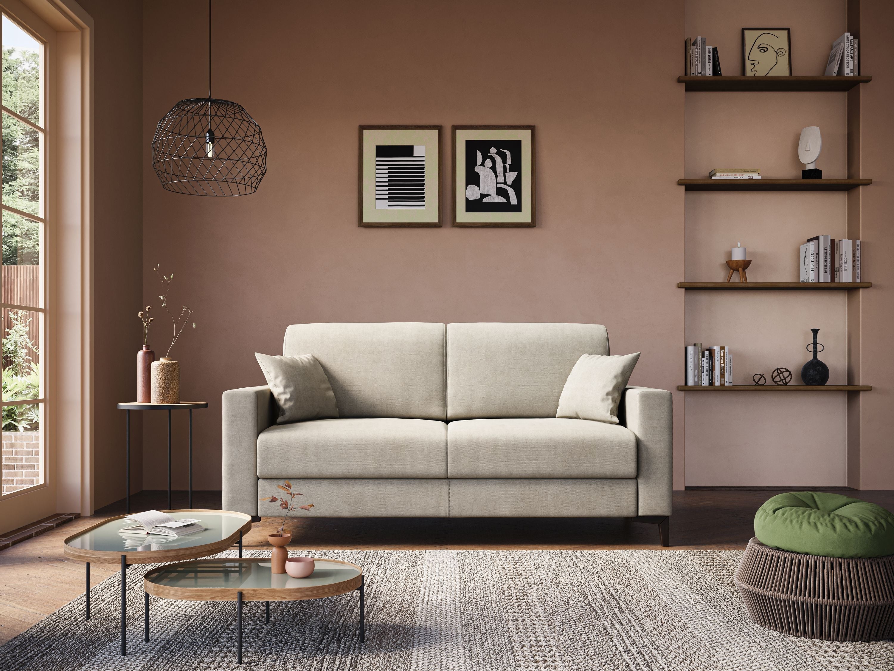 Divano grigio e rosso, elemento d’arredo perfetto per il tuo salotto - divani.store