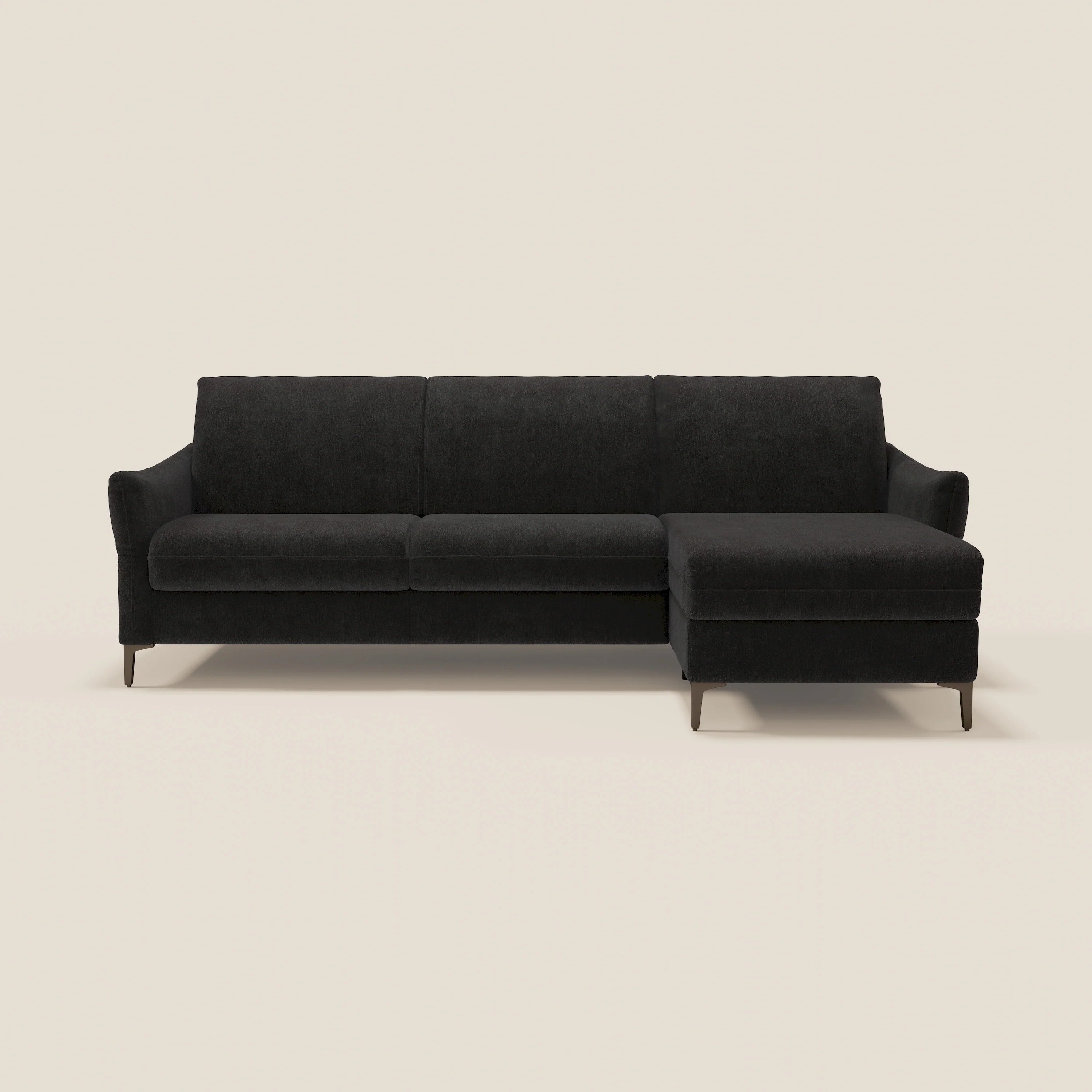 Divani Lineari Neri - divani.store
