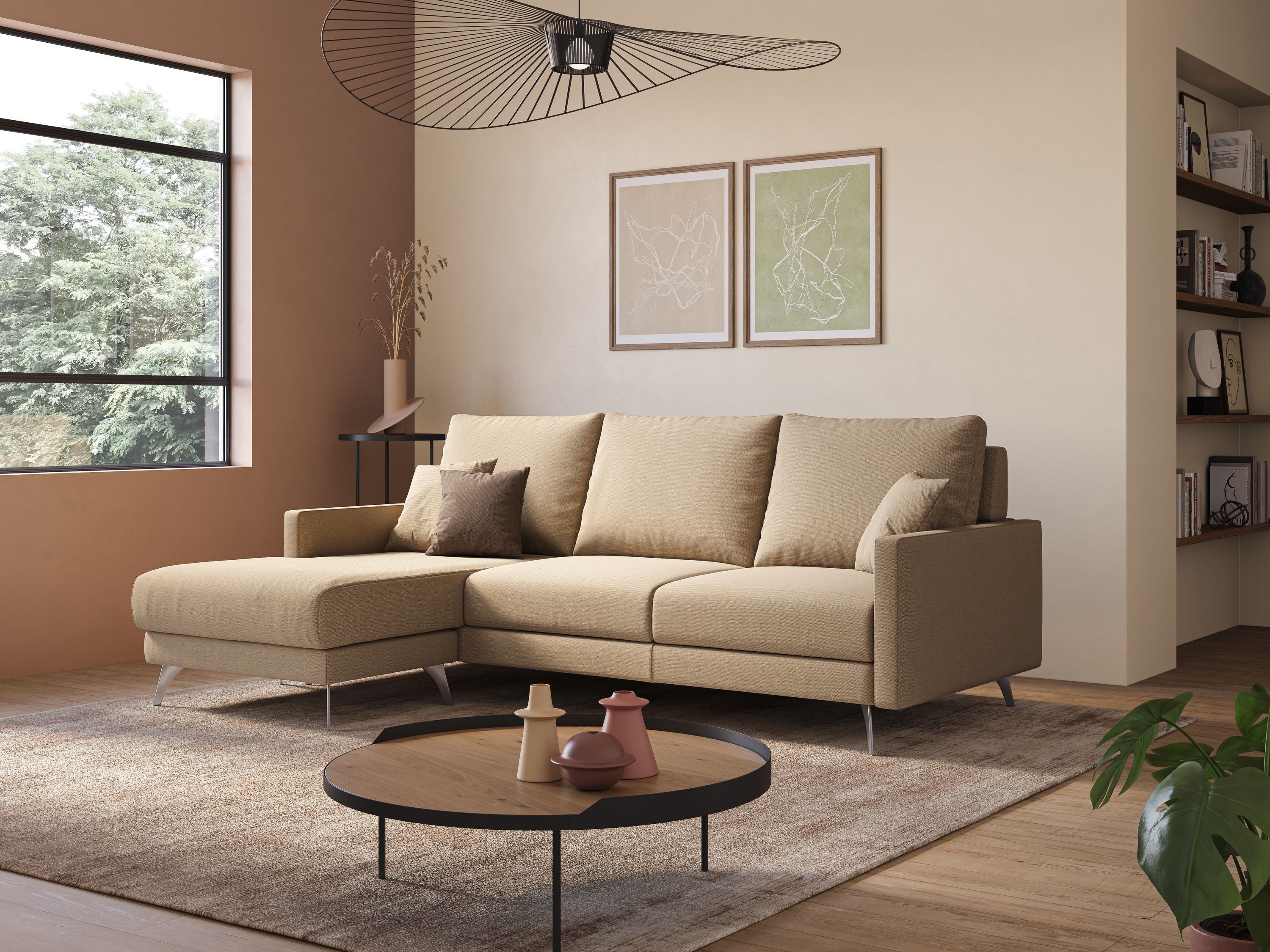 Divani angolari Beige - divani.store