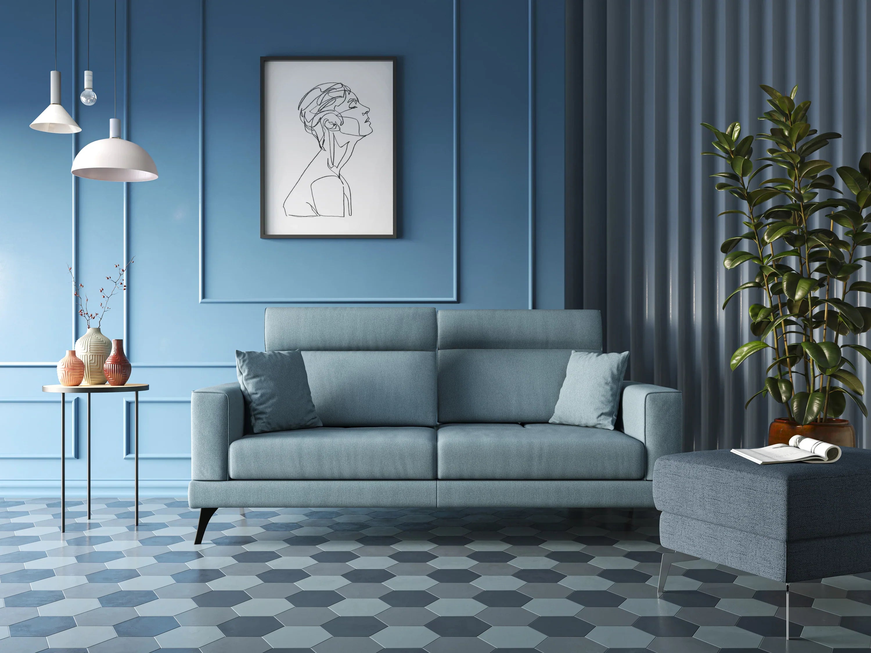 Divano con schienale traslante - divani.store