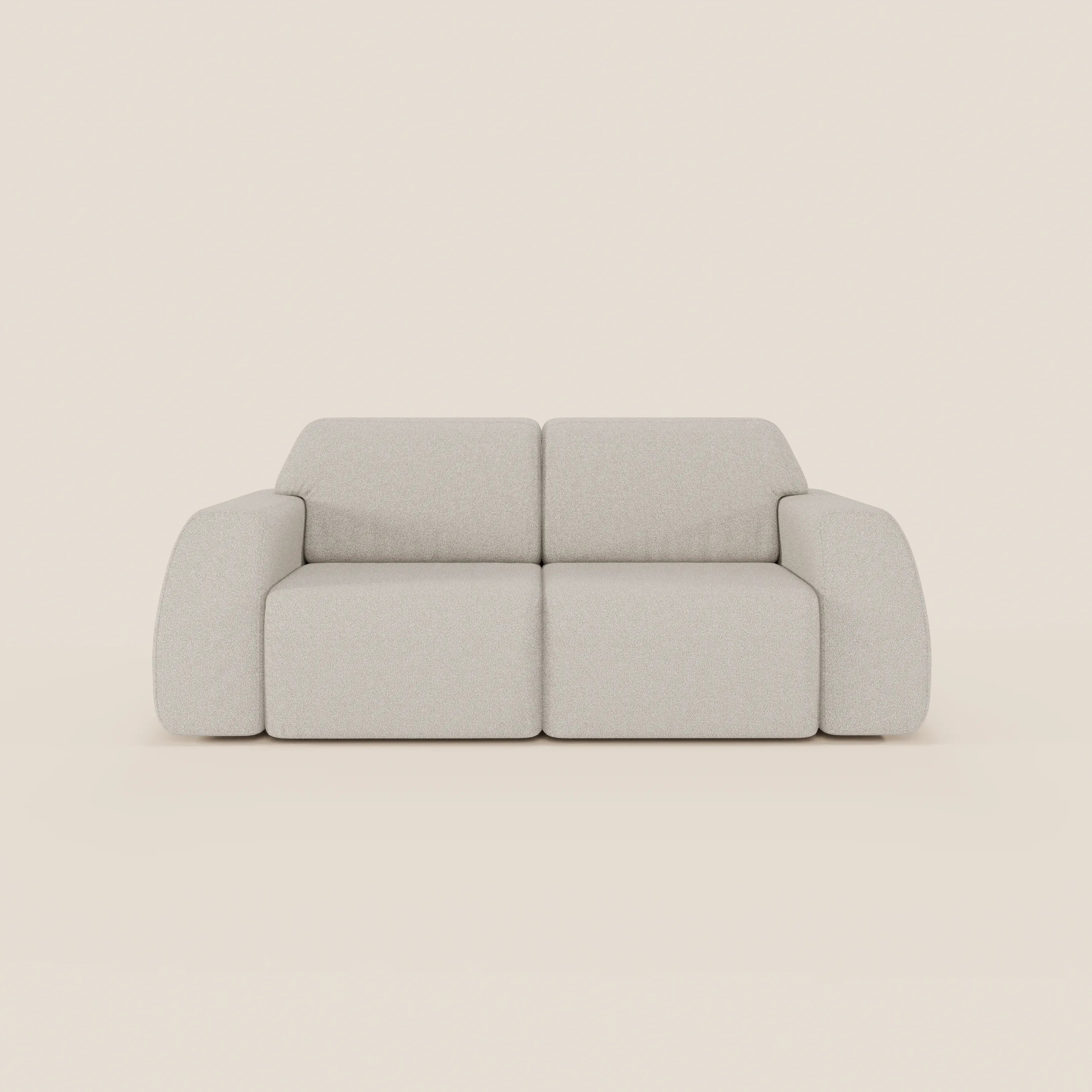 Orbit divano 2 e 3 posti con sedute scorrevoli - completamente sfoderabile in tessuto smacchiabile effetto cotone T33 - divani.store
