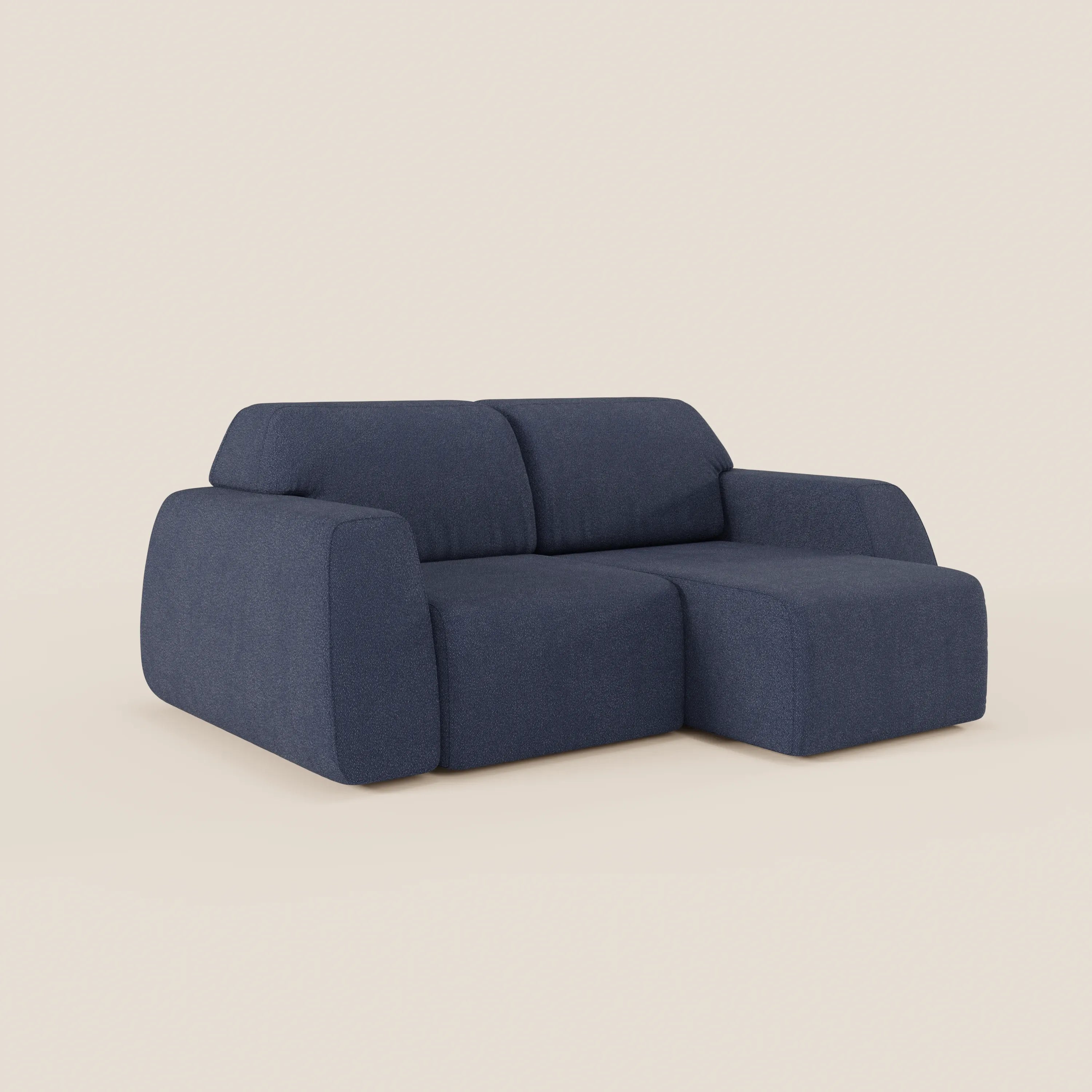 Orbit divano 2 e 3 posti con sedute scorrevoli - completamente sfoderabile in tessuto smacchiabile effetto cotone T33 - divani.store