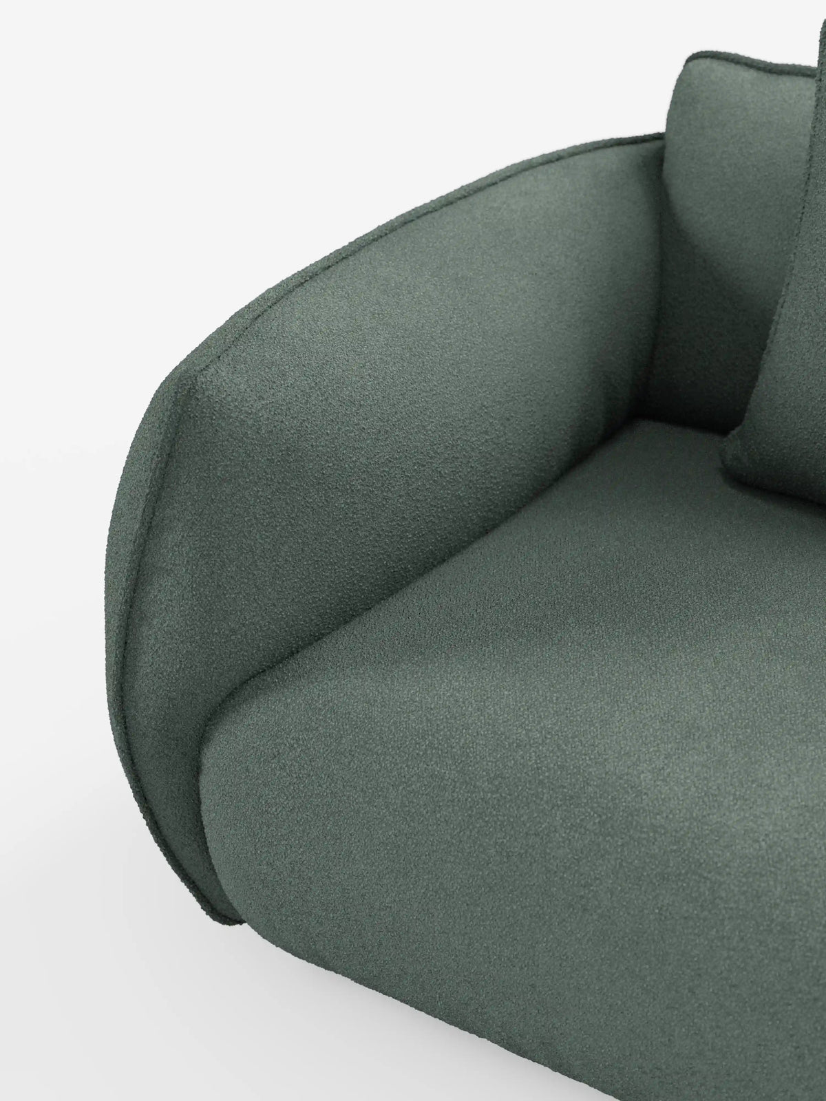 Nimbus divano 3 posti modulare e componibile 250 cm - sfoderabile in tessuto smacchiabile effetto cotone t33