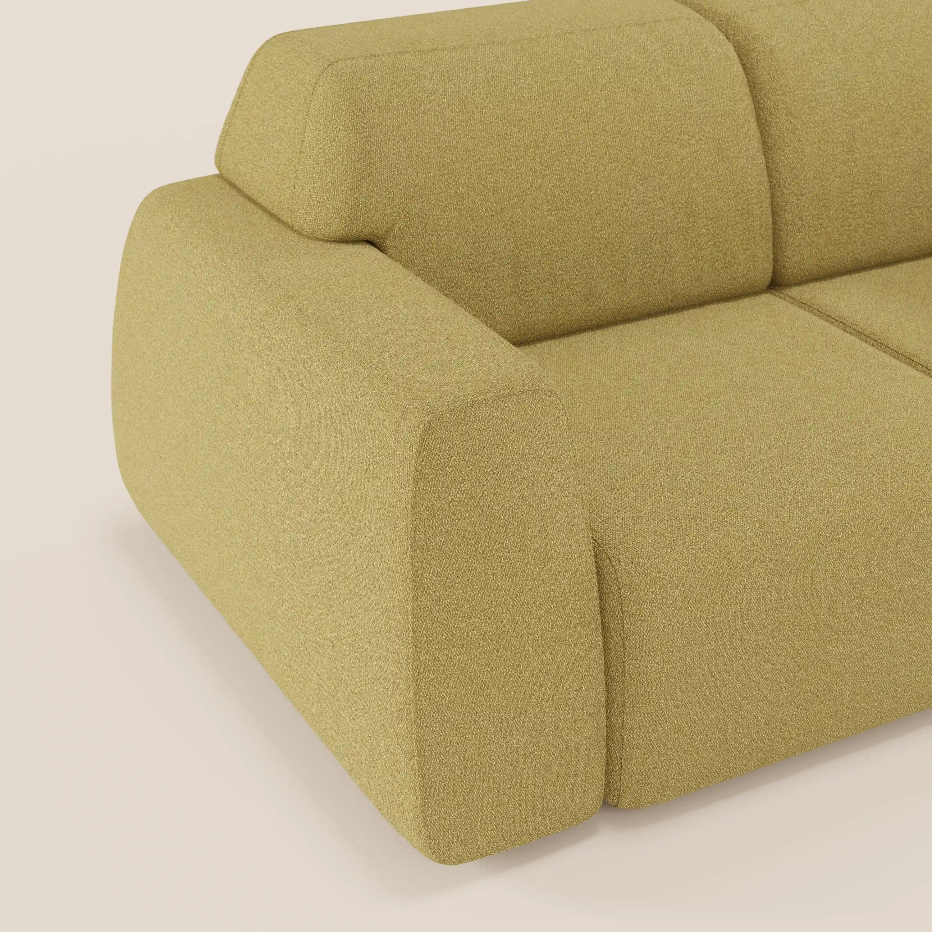 Orbit divano 2 e 3 posti con sedute scorrevoli - completamente sfoderabile in tessuto smacchiabile effetto cotone T33 - divani.store
