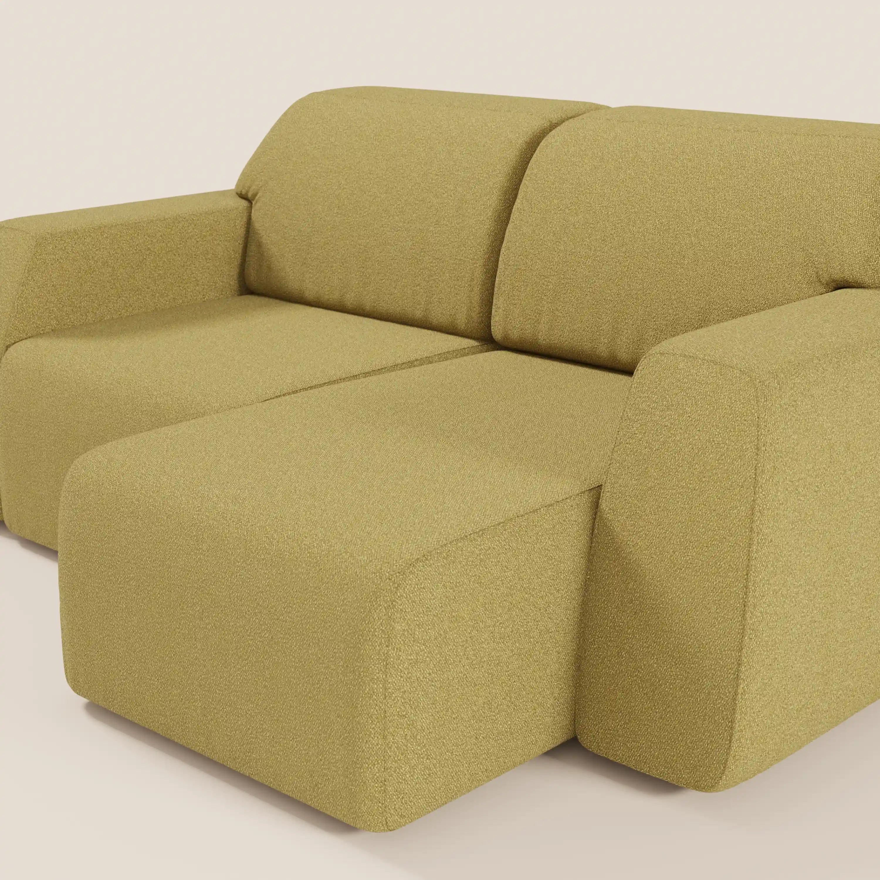 Orbit divano 2 e 3 posti con sedute scorrevoli - completamente sfoderabile in tessuto smacchiabile effetto cotone T33 - divani.store