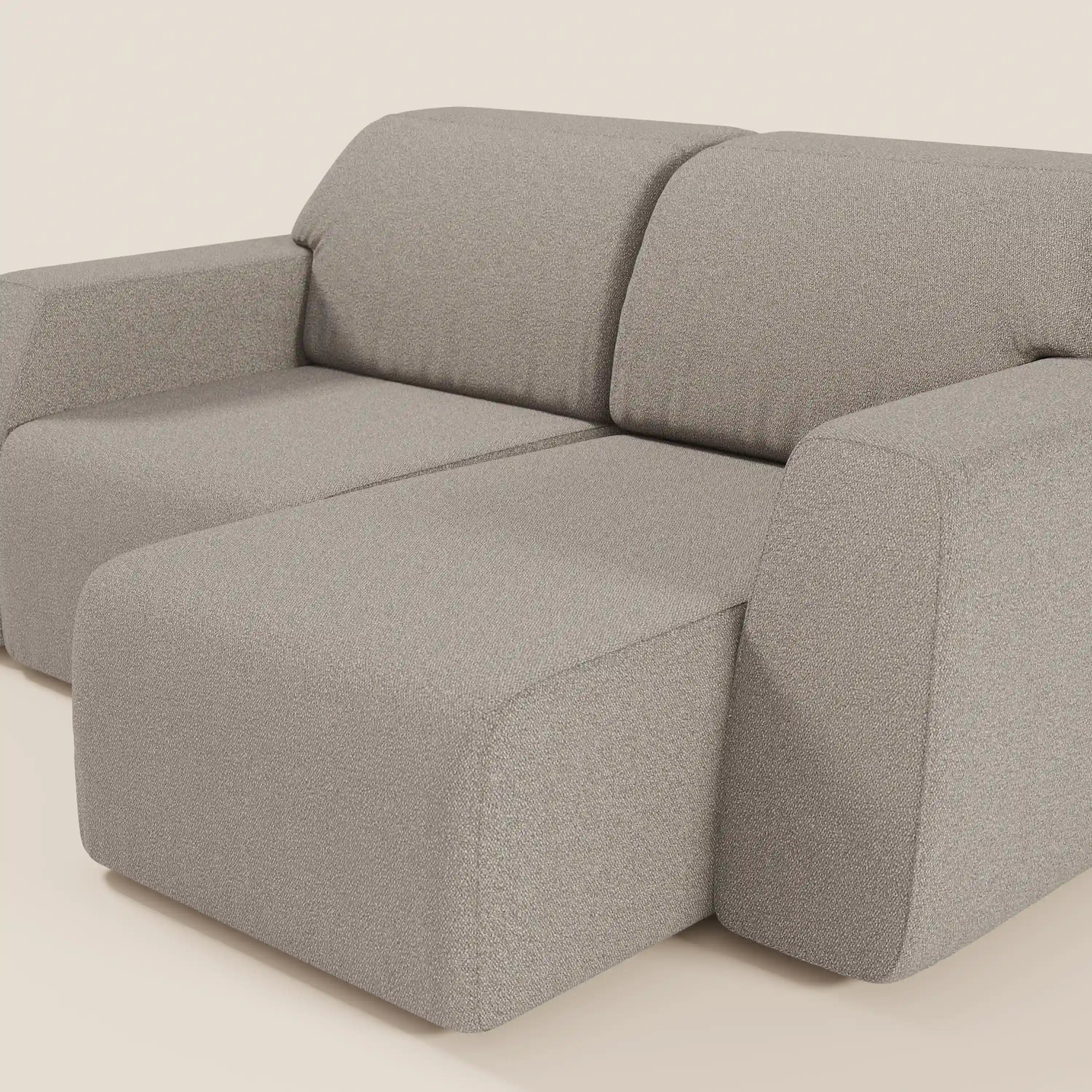 Orbit divano 2 e 3 posti con sedute scorrevoli - completamente sfoderabile in tessuto smacchiabile effetto cotone T33 - divani.store