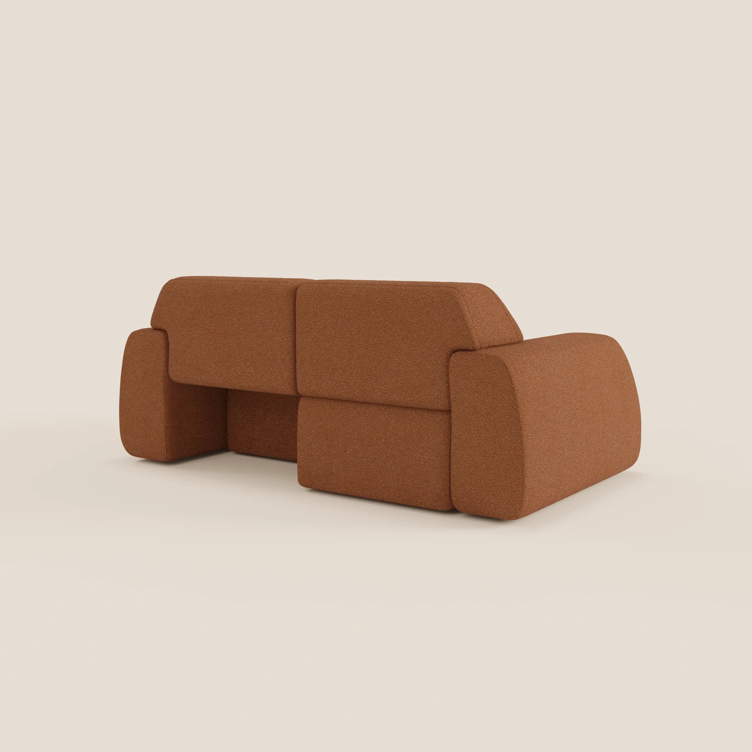Orbit divano 2 e 3 posti con sedute scorrevoli - completamente sfoderabile in tessuto smacchiabile effetto cotone T33 - divani.store