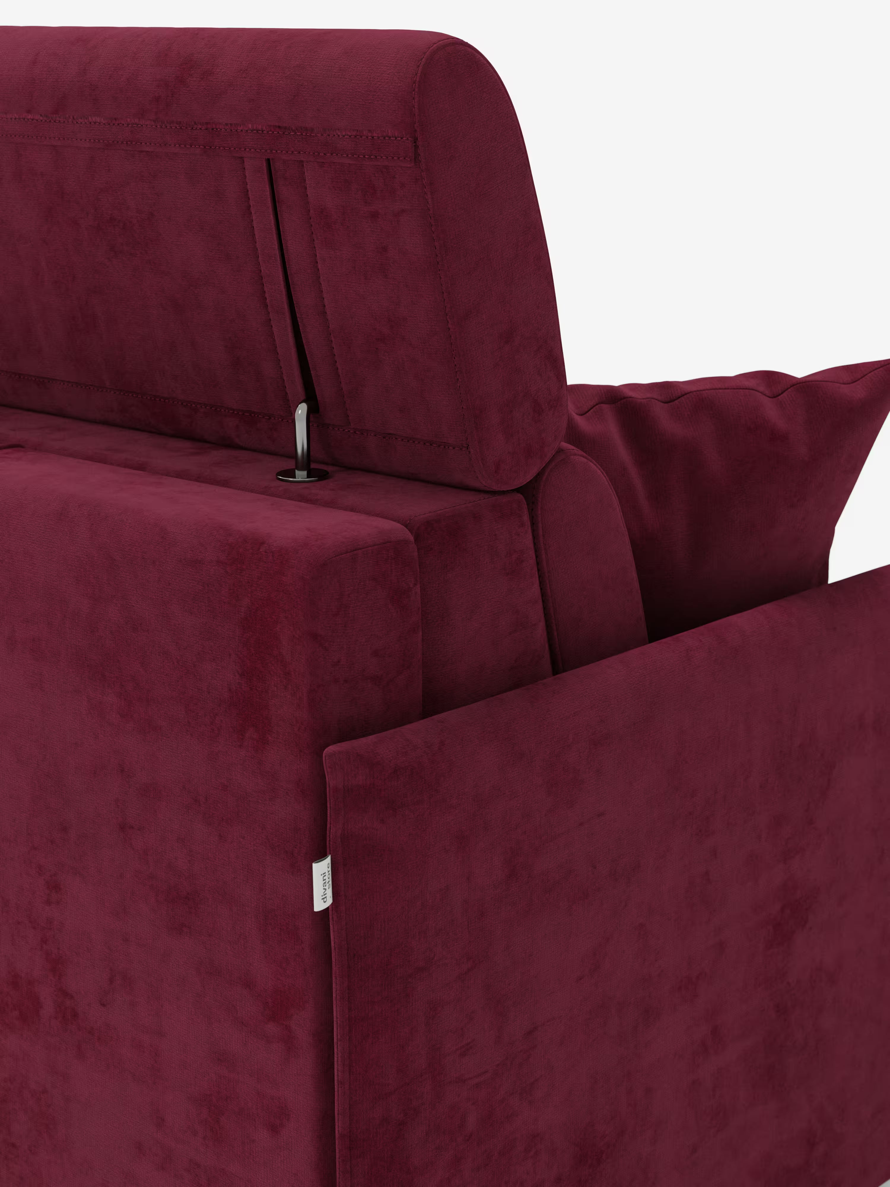 Miryam sofá cama esquinero compacto - reposacabezas reclinables y chaise longue con almacenaje en tejido antimanchas T31