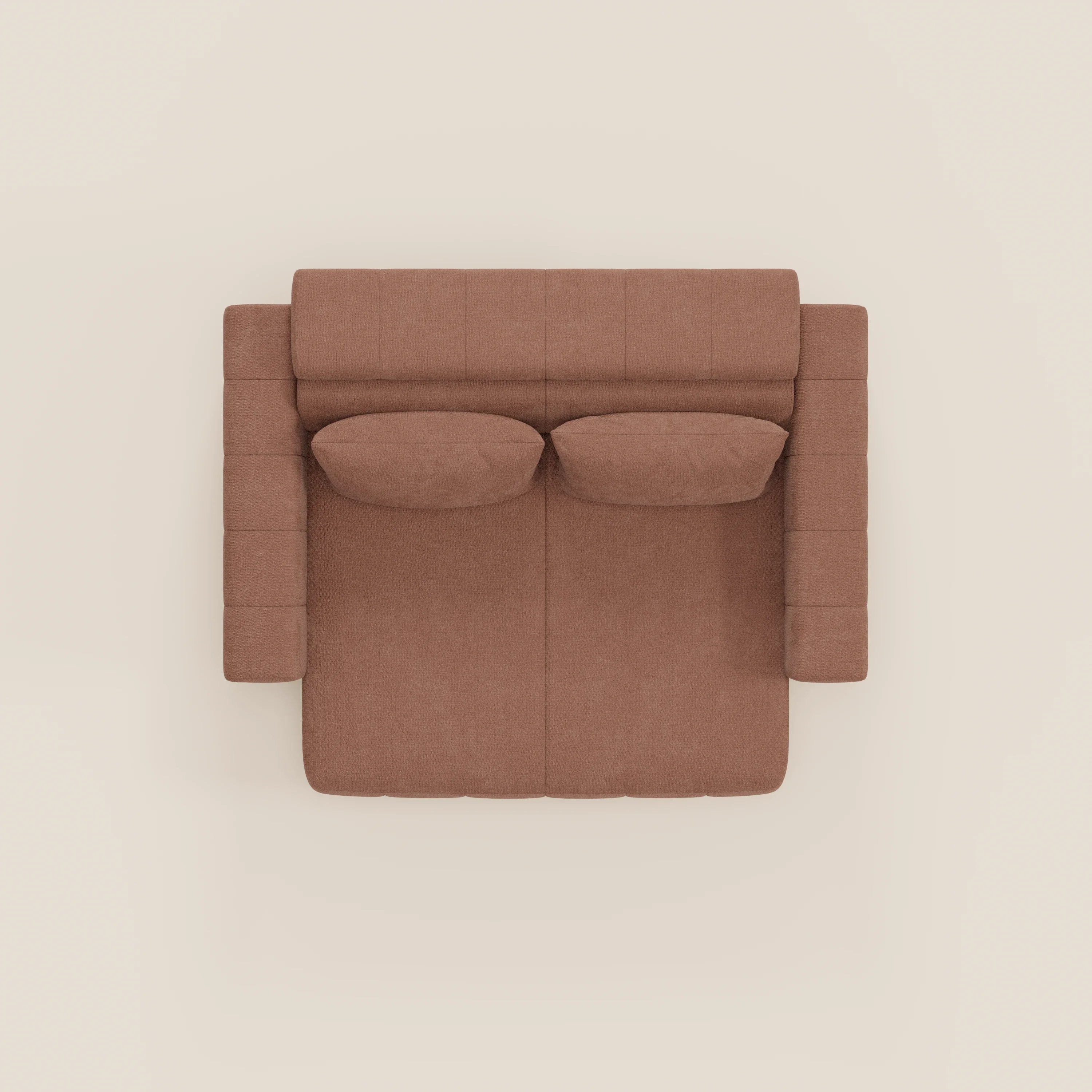 Doric divano 3 posti con sedute allungabili tramite relax elettrico - poggiatesta reclinabile in tessuto smacchiabile T23 - divani.store