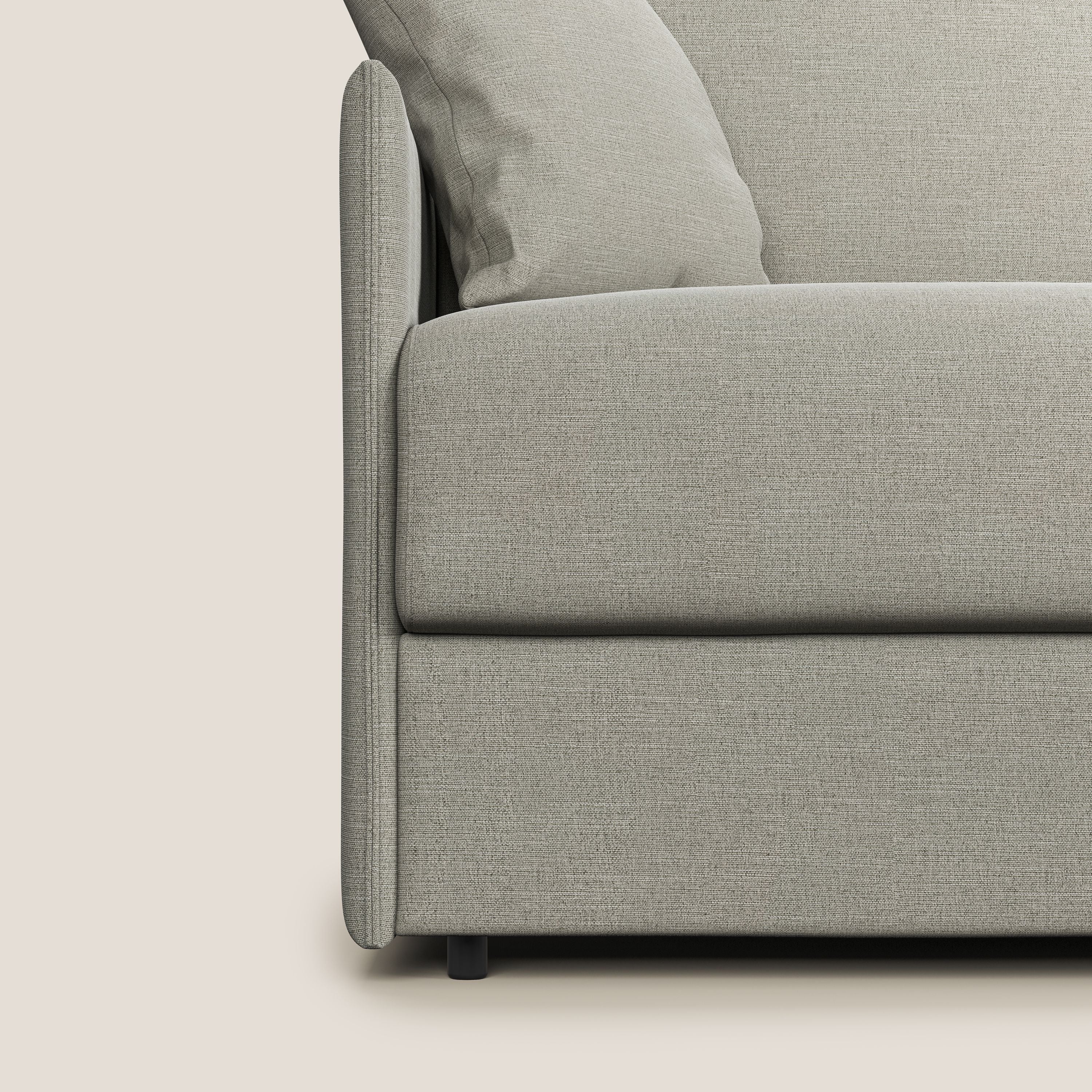 Evans Divano letto in tessuto Ecosostenibile lino - divani.store