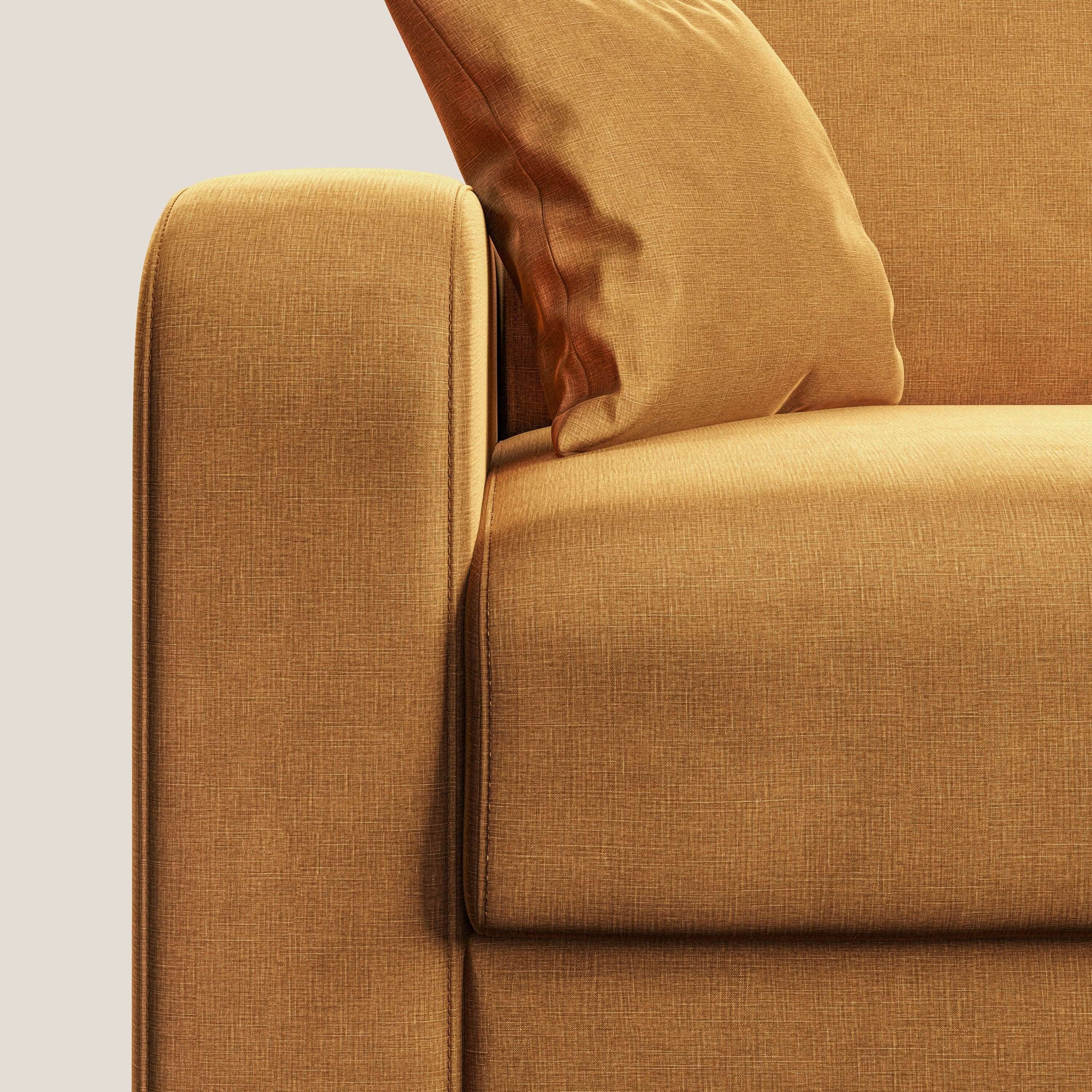 Lebron Divano letto matrimoniale in velluto morbido T01 oro - divani.store