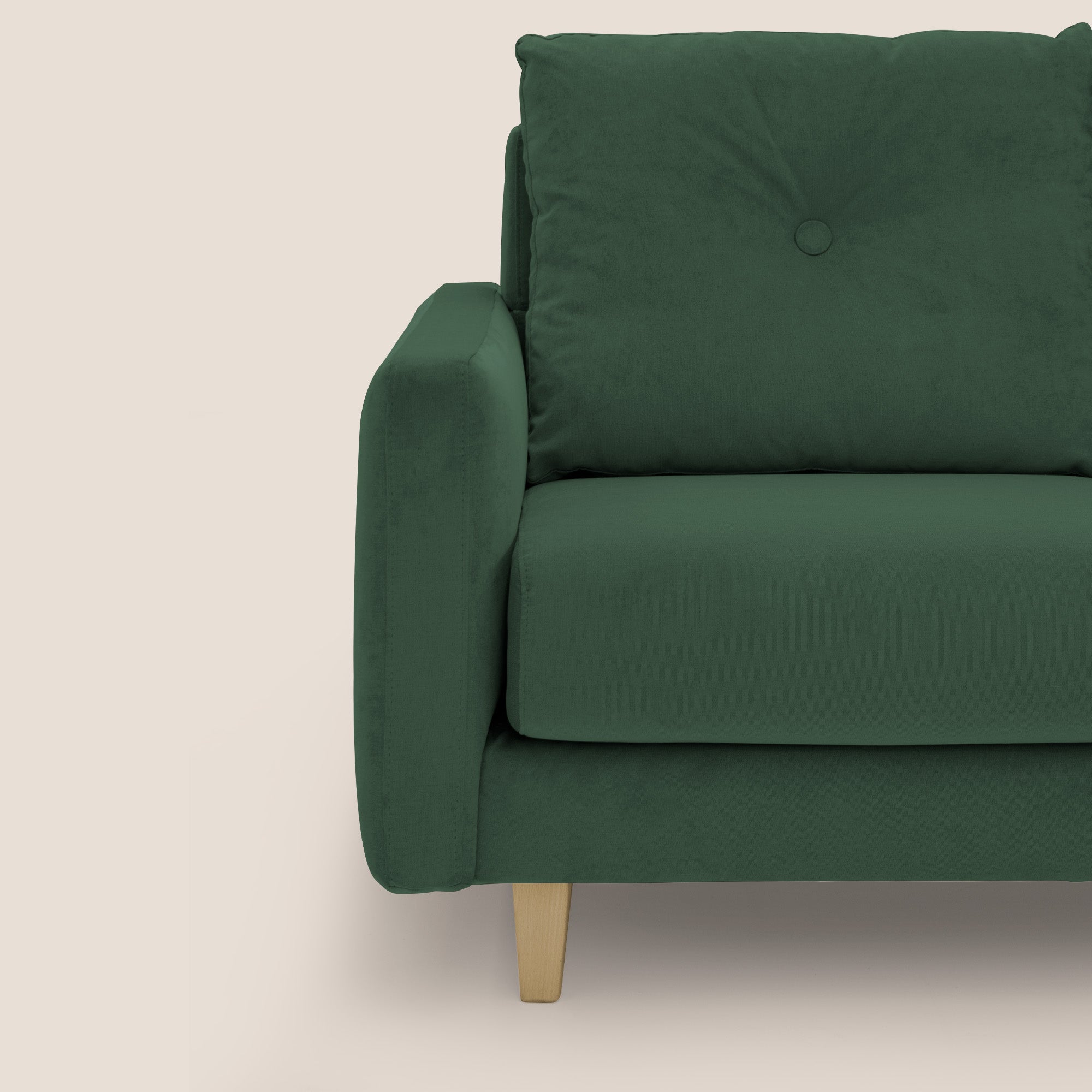 Matisse Divano angolare con sedute scorrevoli in tessuto morbido smacchiabile T17 - divani.store