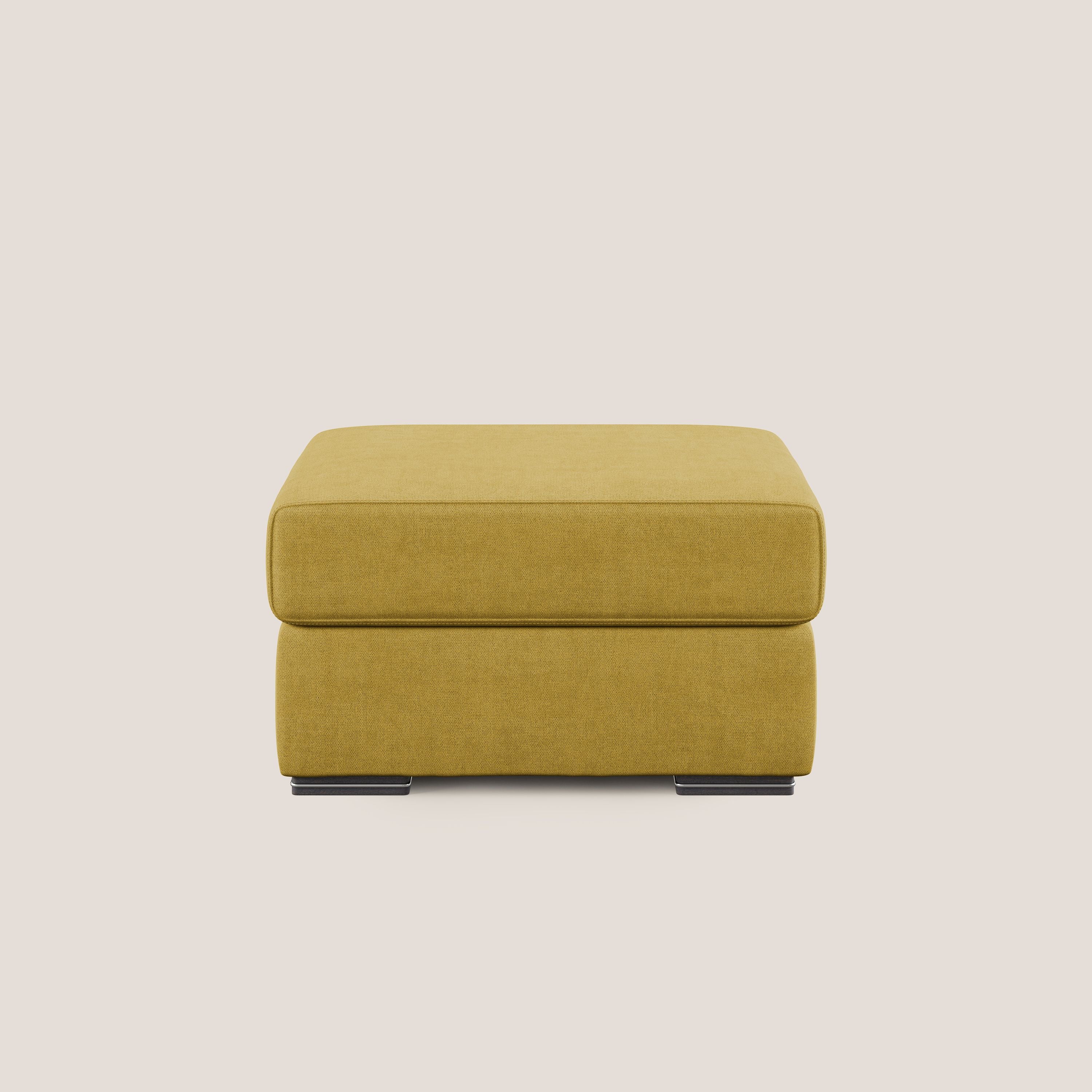 Sun pouf apribile contenitore in tessuto impermeabile T02 giallo - divani.store