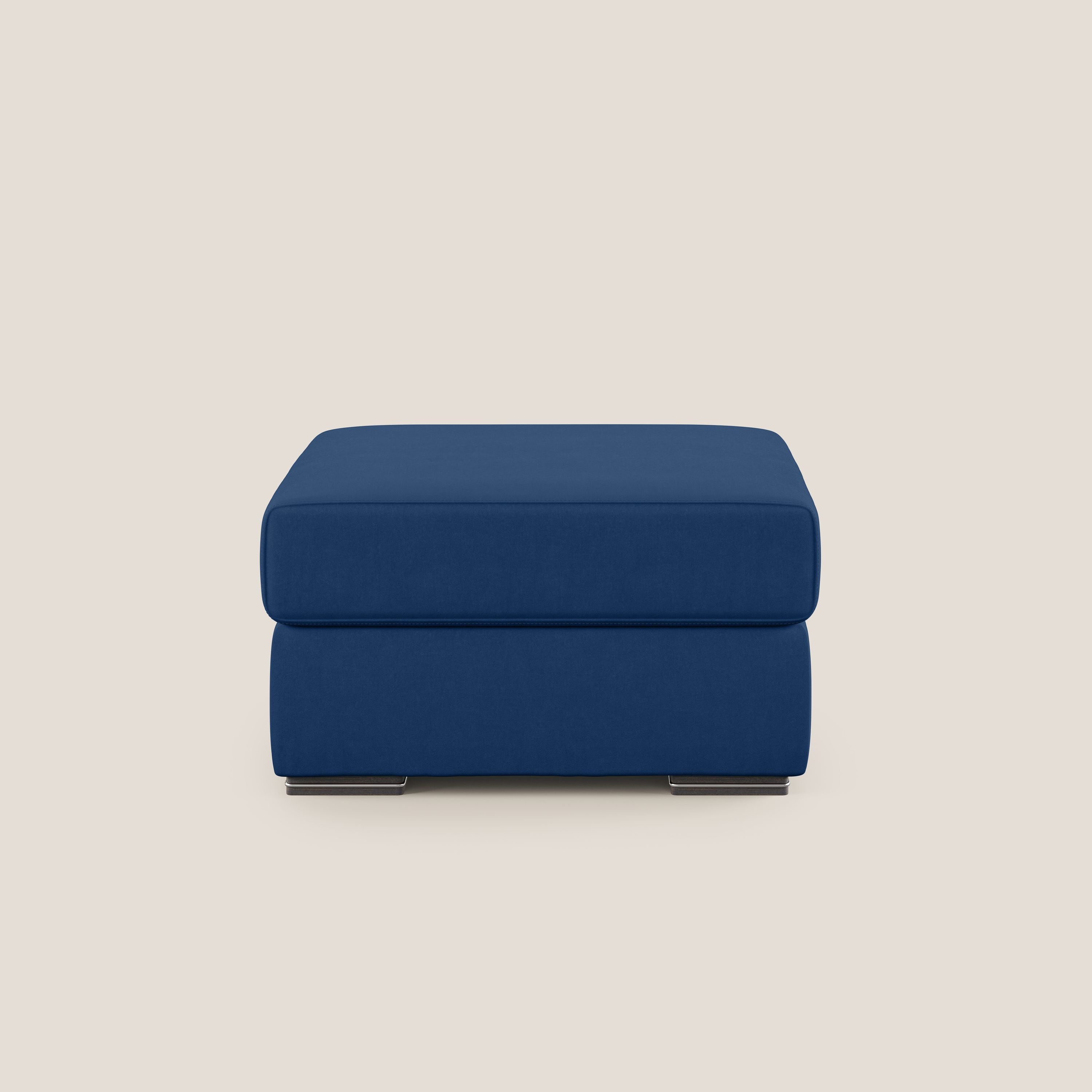 Shop online Sun pouf apribile contenitore in microfibra smacchiabile T11 blu - divani.store