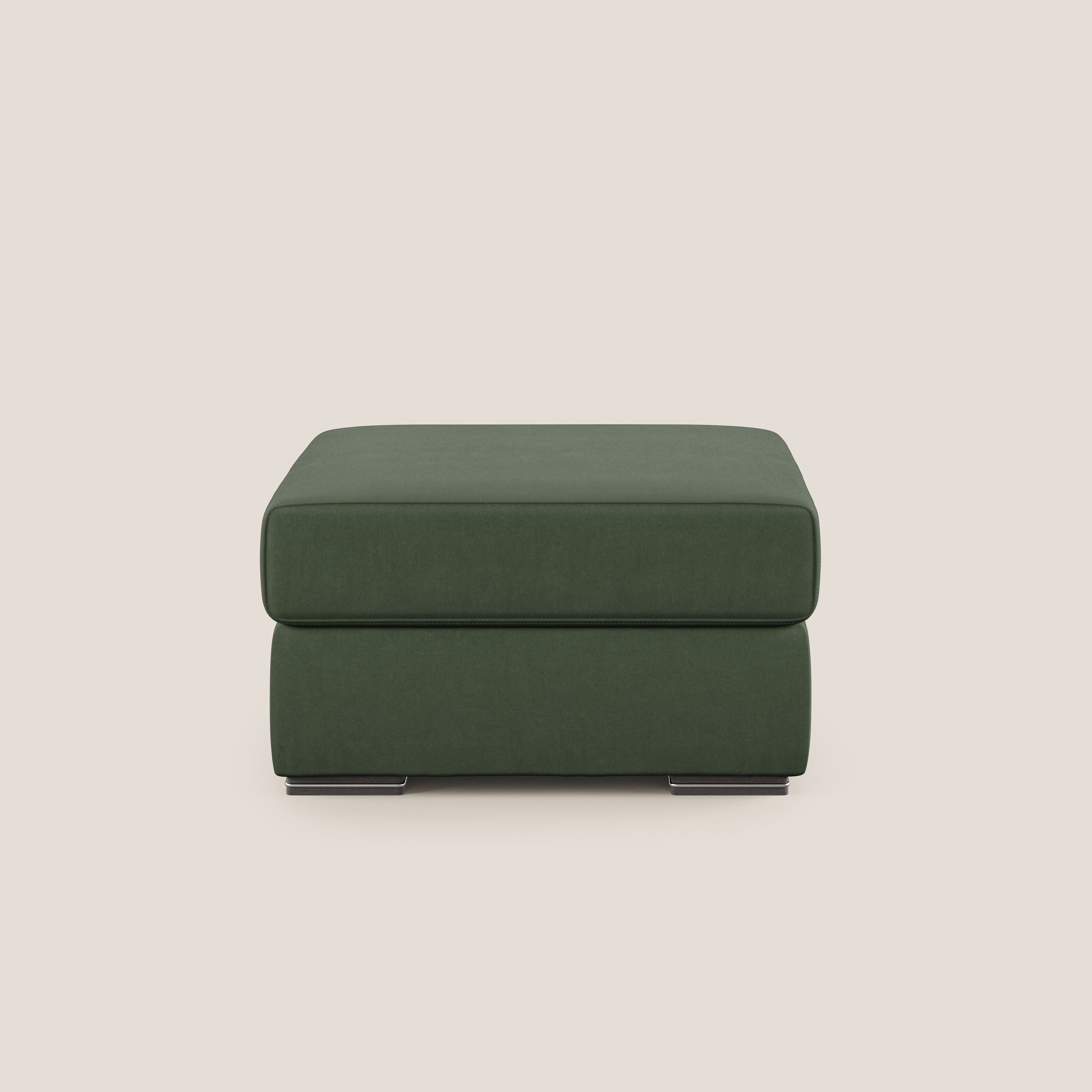 Shop online Sun pouf apribile contenitore in microfibra smacchiabile T11 verde - divani.store