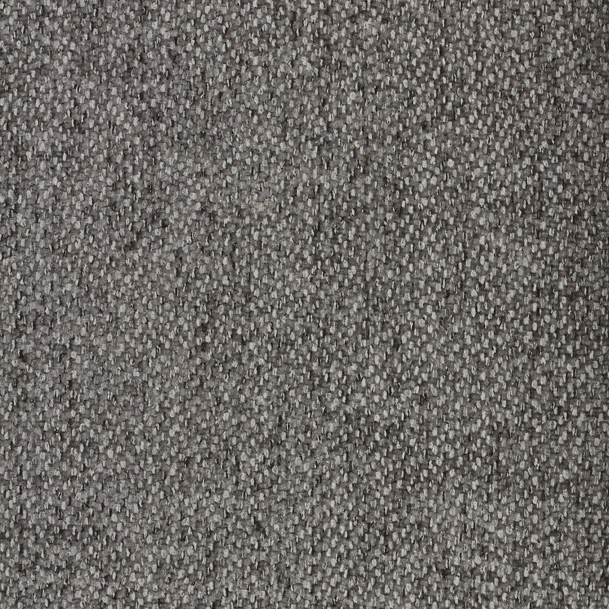 Dettaglio del tessuto smacchiabile T23 talpa a trama fitta e griglia quadrata per cuscino schienale BonBon di Divani.Store: tono chiaro-scuro, effetto screziato, disponibile in 2 misure.