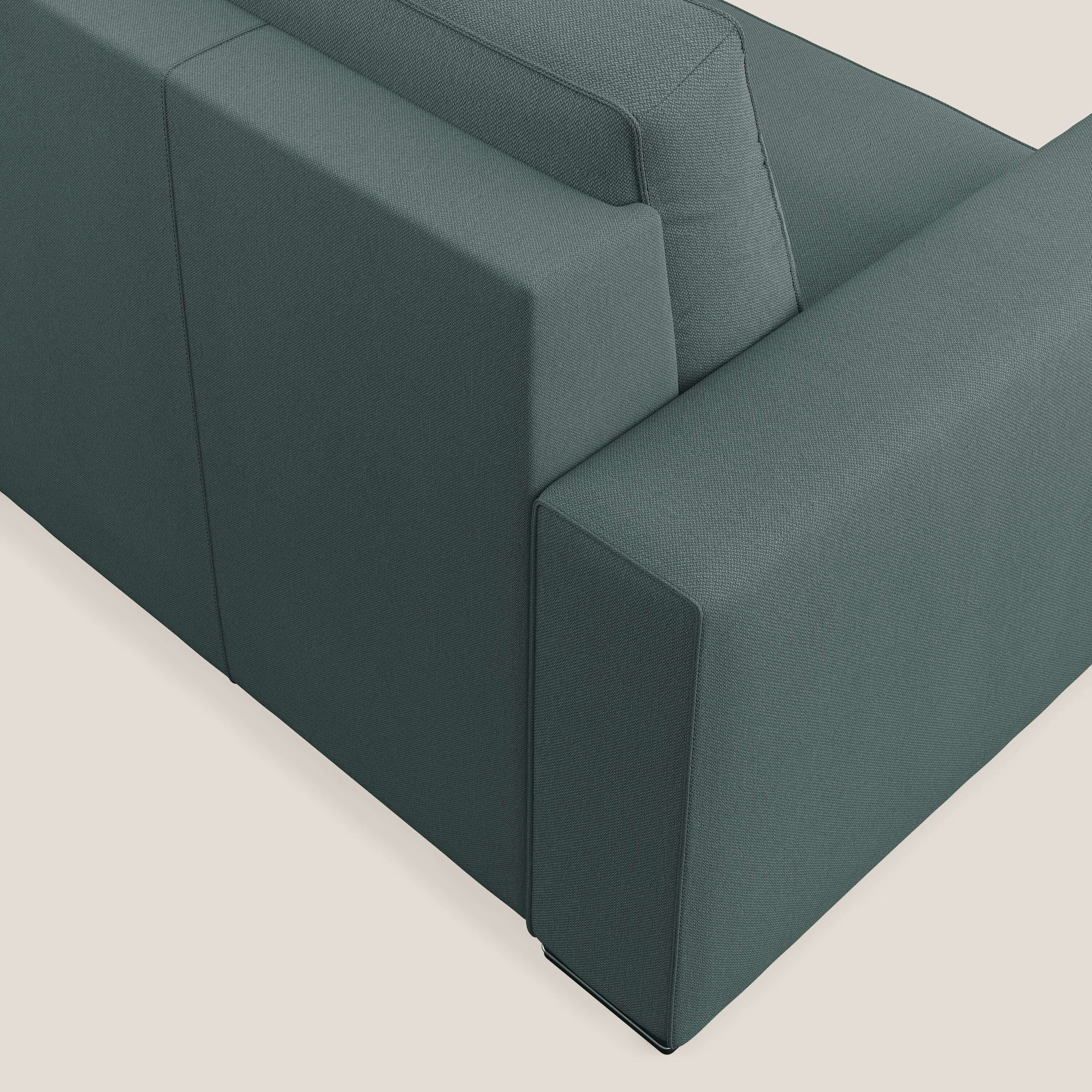 Dream poltrona letto in tessuto smacchiabile T05 verde - divani.store