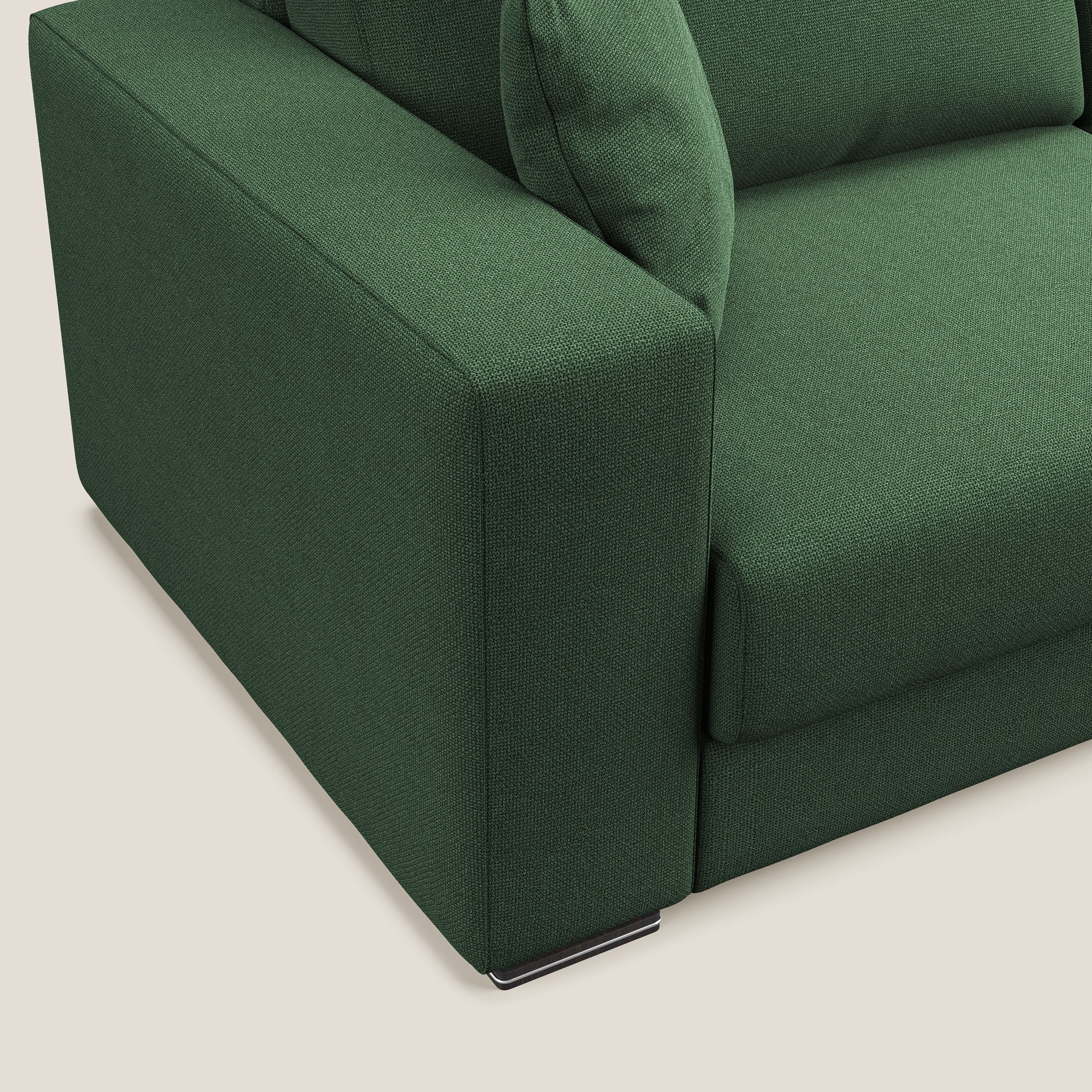 Marte divano in tessuto smacchiabile impermeabile T08 verde - divani.store