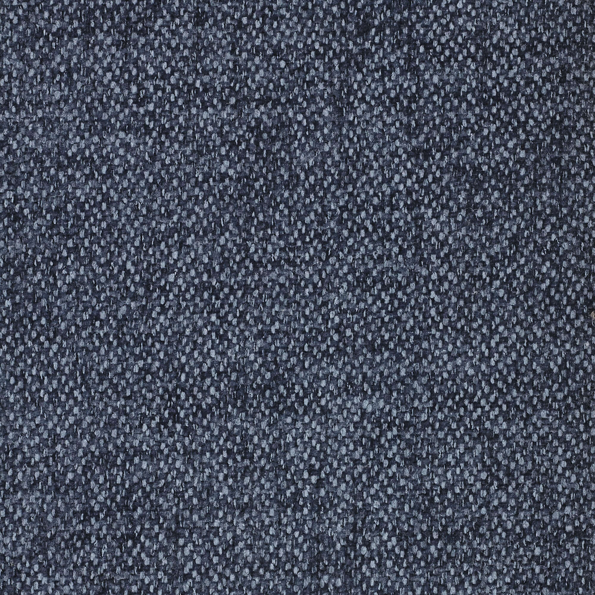 BonBon Divano modulare componibile – Composizione con pouf terminale in tessuto smacchiabile T23 blu grafite