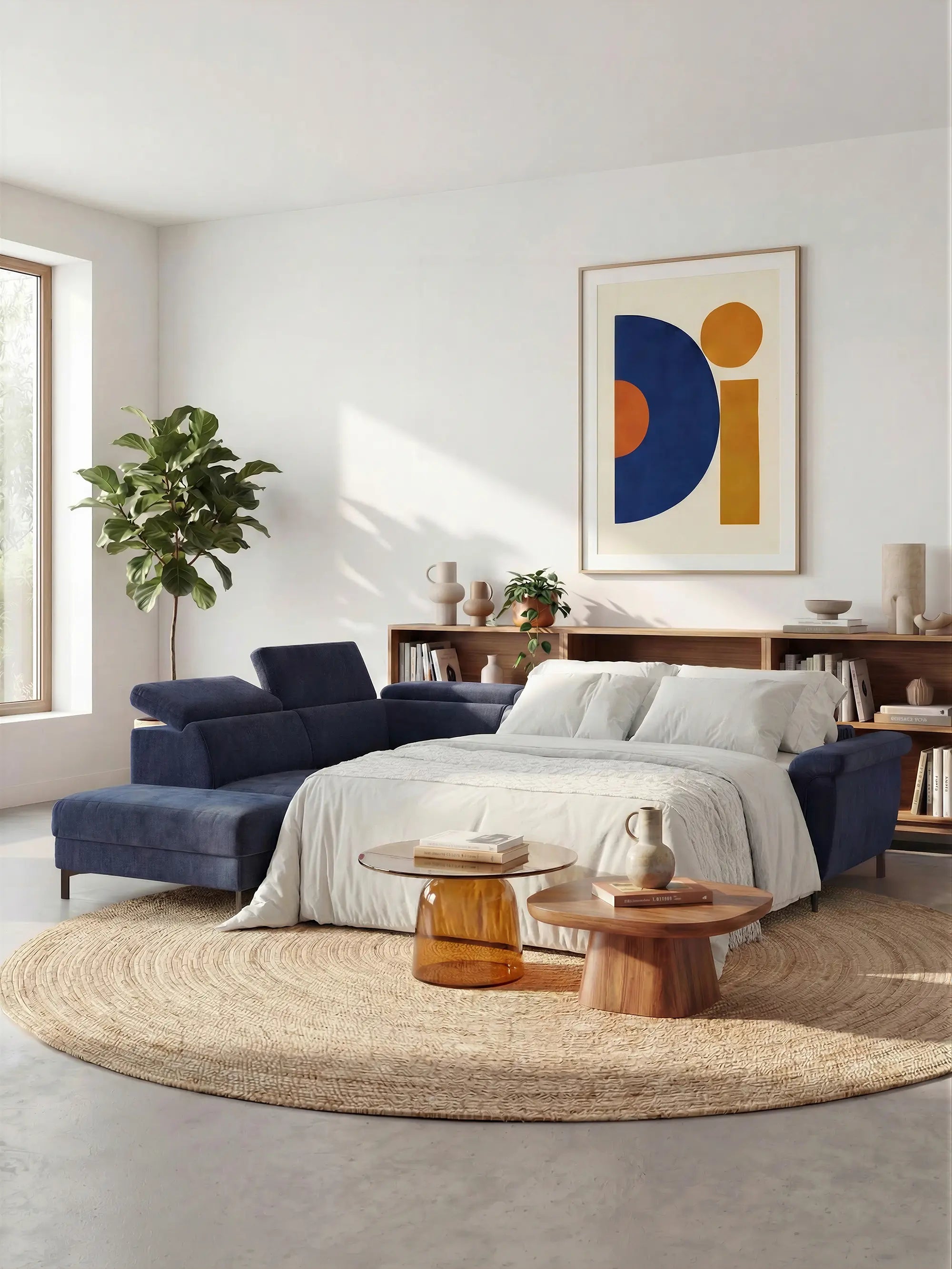 Capri sofá cama esquinero con reposacabezas reclinables y colchón de altas prestaciones en tejido de terciopelo antimanchas T30