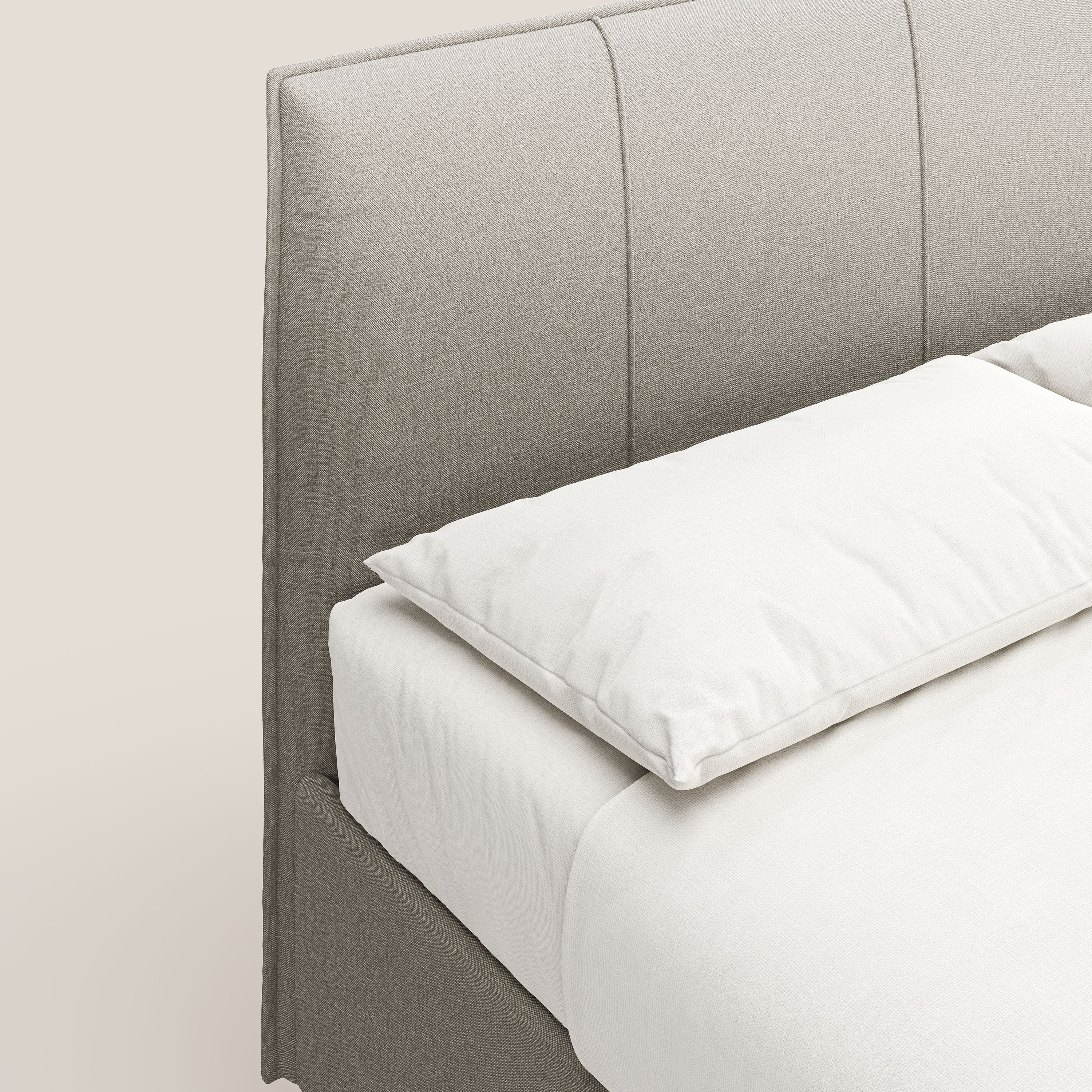 Lothar letto contenitore maxi dalle dimensioni contenute in tessuto impermeabile T13 panna - divani.store