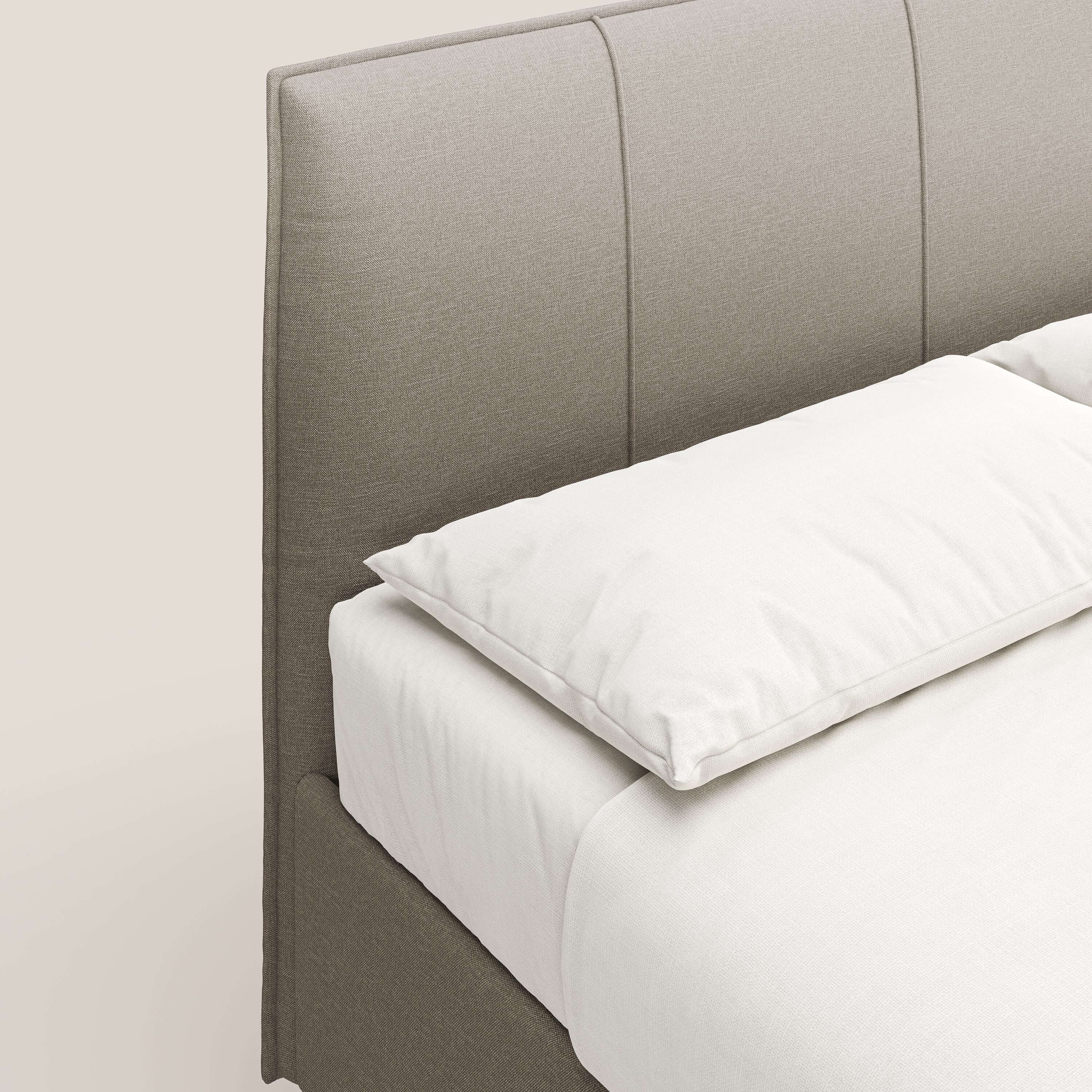 Lothar letto contenitore maxi dalle dimensioni contenute in tessuto impermeabile T13 beige - divani.store