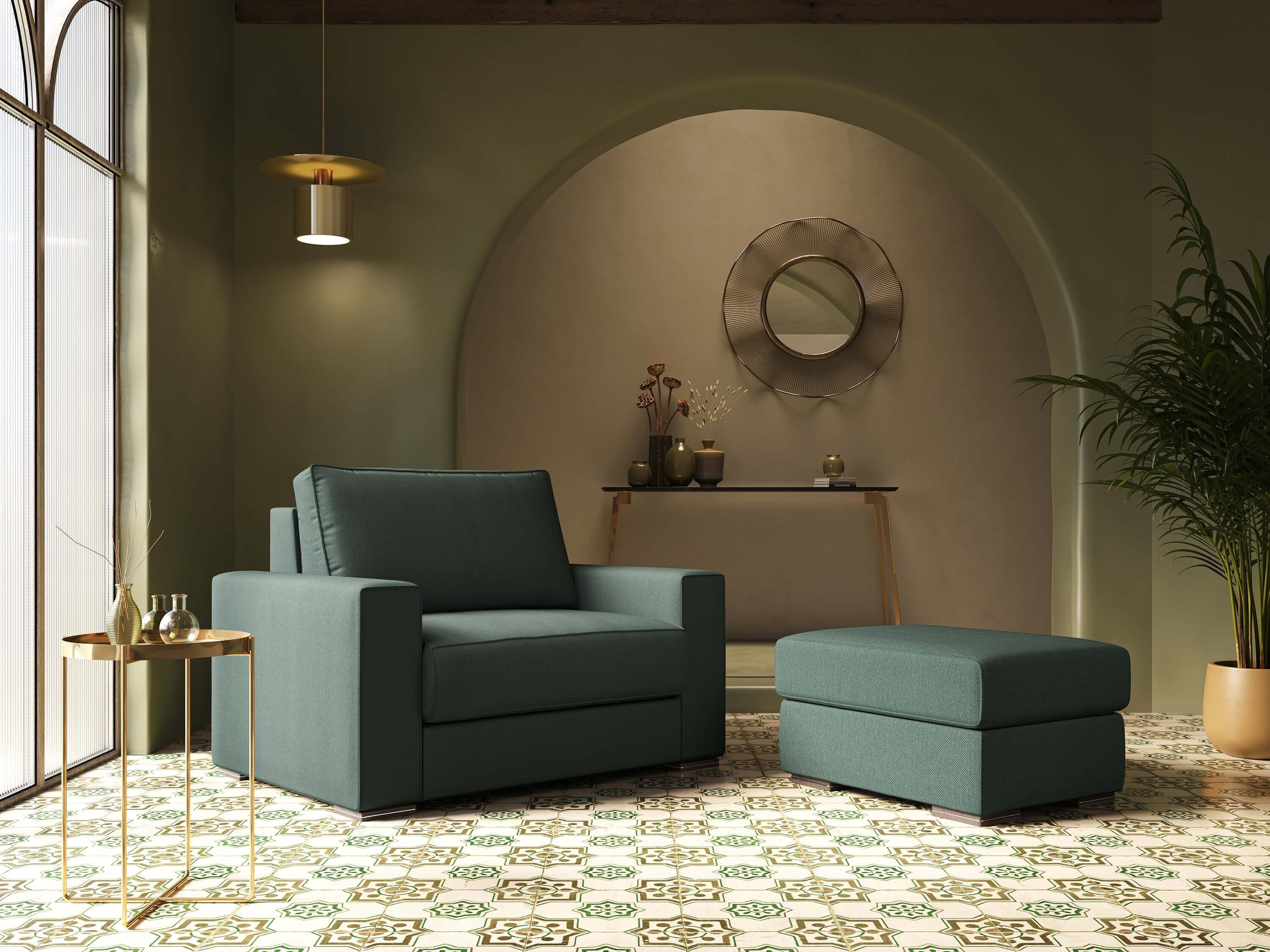 Shop online Dream poltrona letto in tessuto smacchiabile T05 carta da zucchero - divani.store