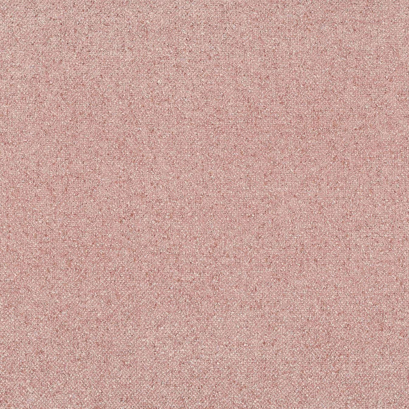 Lunor Poltrona relax reclinabile con pouf poggia-piedi in tessuto bouclé impermeabile T07 rosa