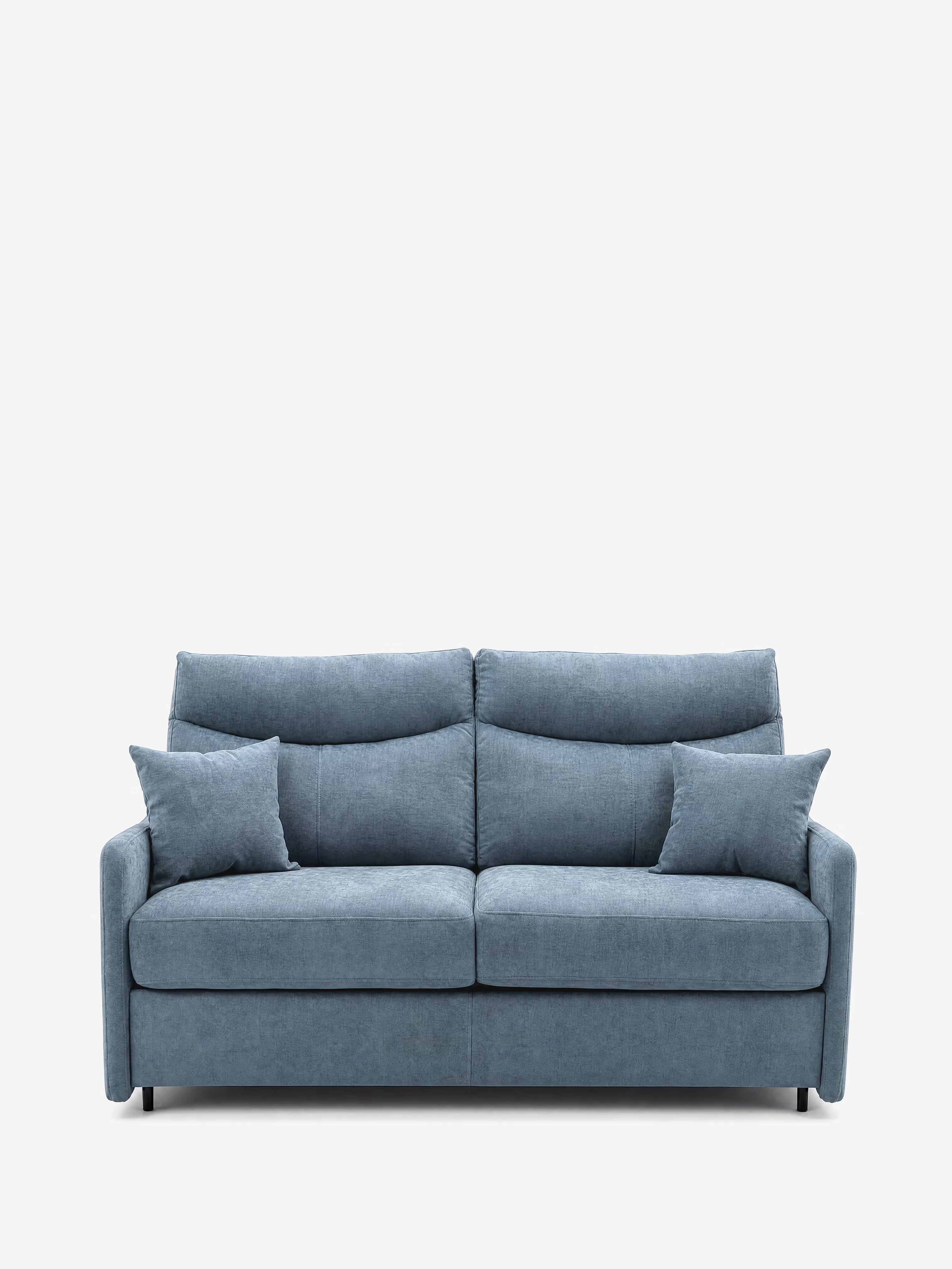 Lodovico Divano letto 3 posti con materasso ALTO 20 cm in tessuto smacchiabile certificato Oeko-Tex