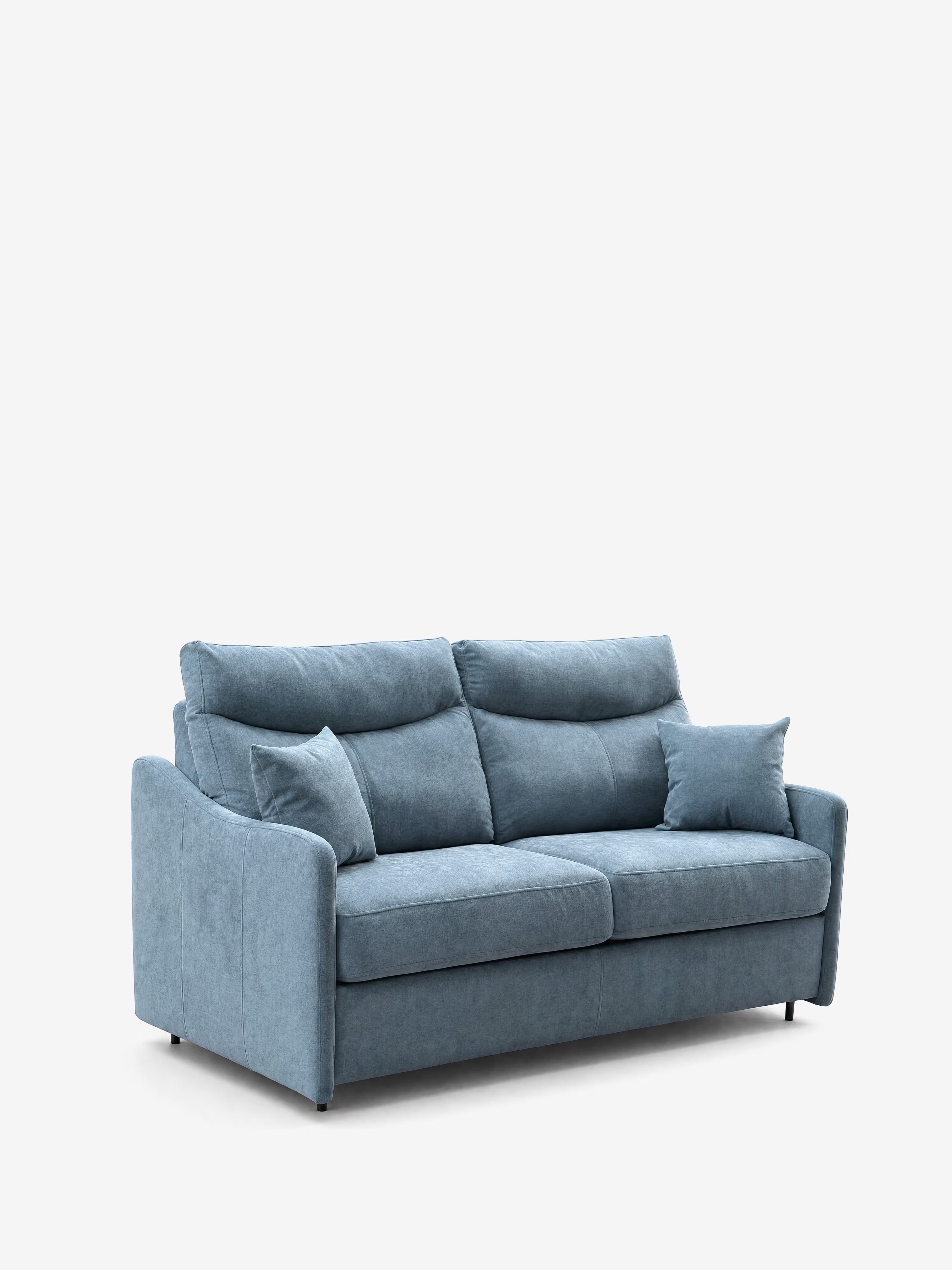 Lodovico Divano letto 3 posti con materasso ALTO 20 cm in tessuto smacchiabile certificato Oeko-Tex