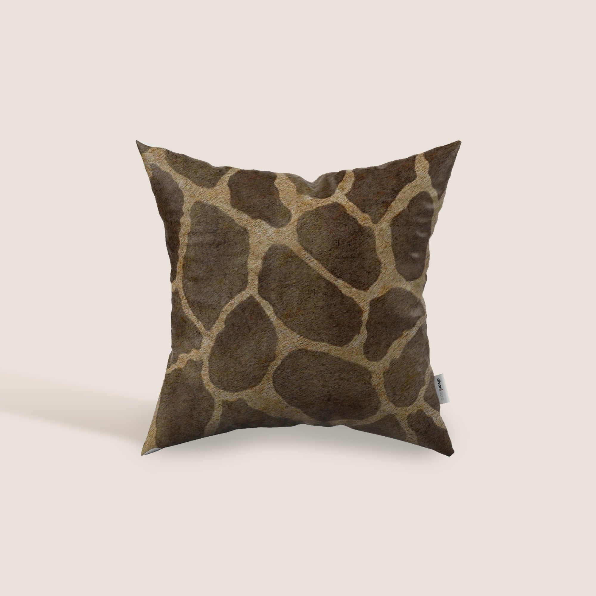 Wild cuscino in collezione Wild in microfibra impermeabile giraffa - divani.store