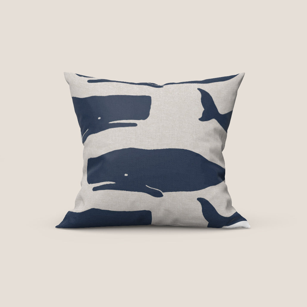 Nautilus collezione di cuscini in varie fantasie stile marino in tessuto impermeabile - divani.store