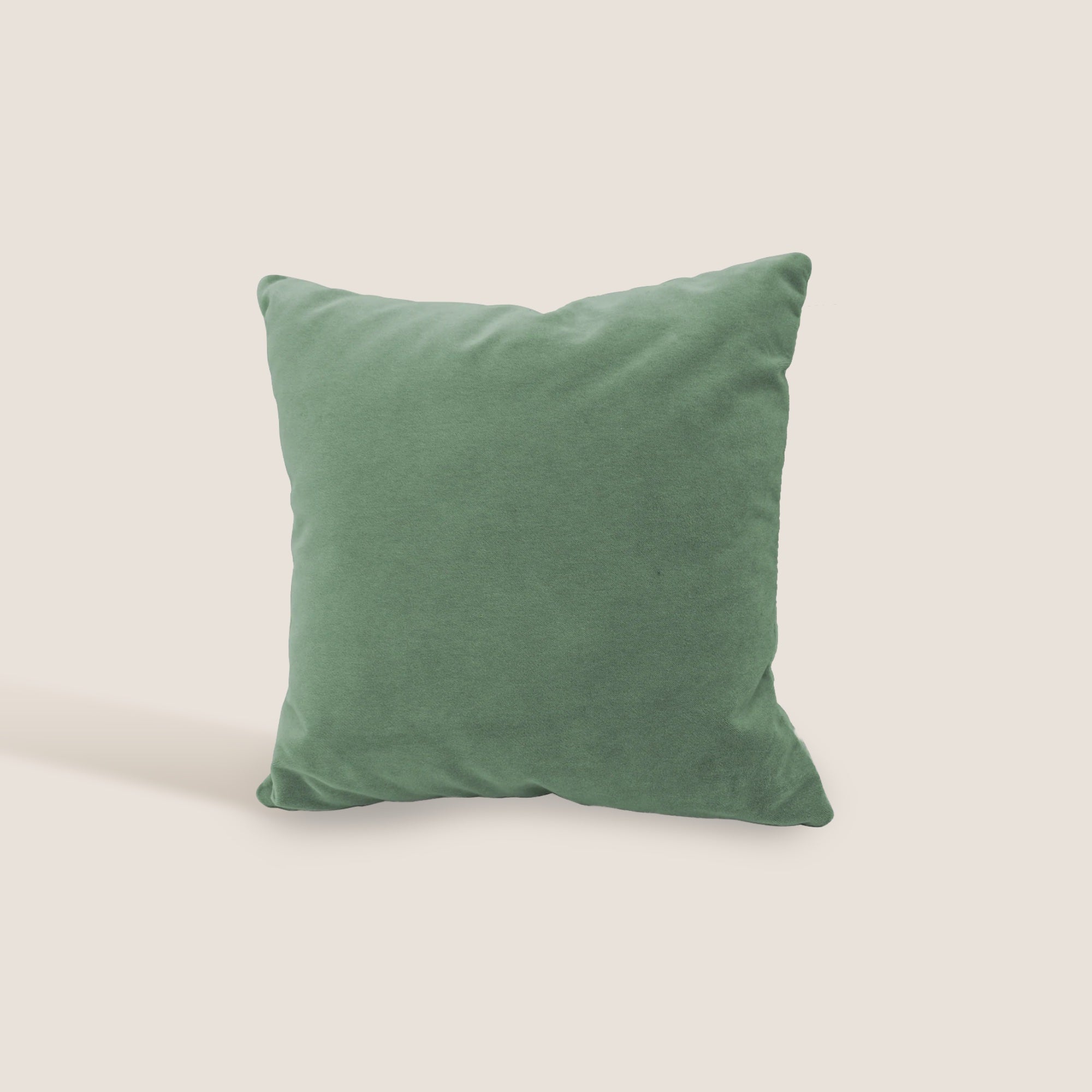 Luxury cuscino quadrato in velluto misto cotone disponibile in diversi colori - divani.store