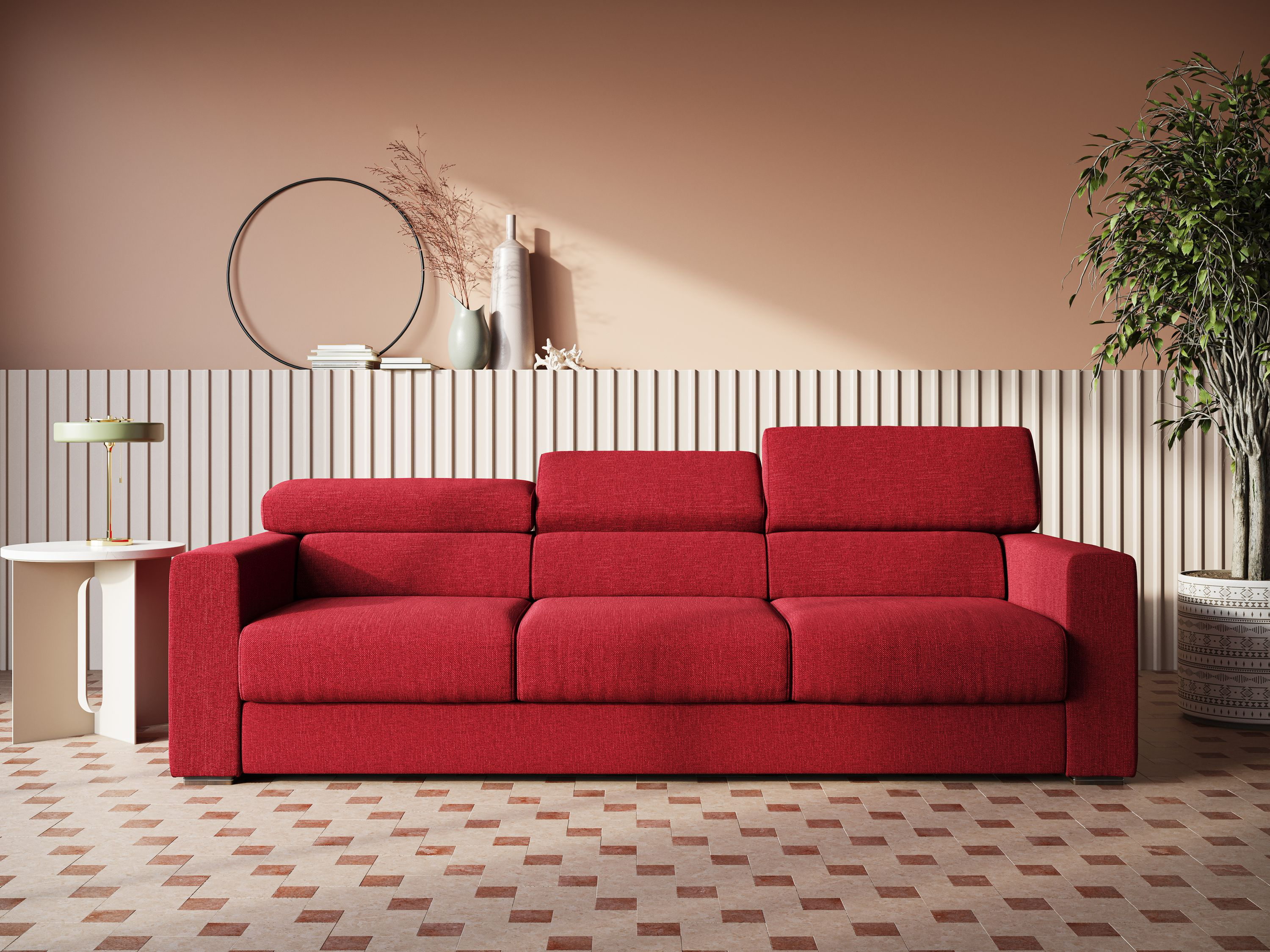 Divano rosso: il re del tuo salotto - divani.store