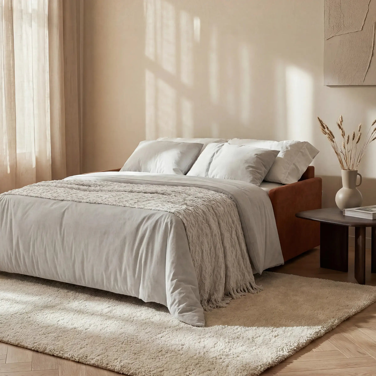 Tommy Divano letto 2 e 3 posti matrimoniale - 100% sfoderabile in tessuto simil cotone smacchiabile T33 - divani.store