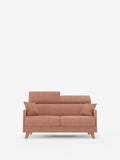 Sole divano letto matrimoniale design compatto - poggiatesta reclinabili e 100% sfoderabile in tessuto smacchiabile T23