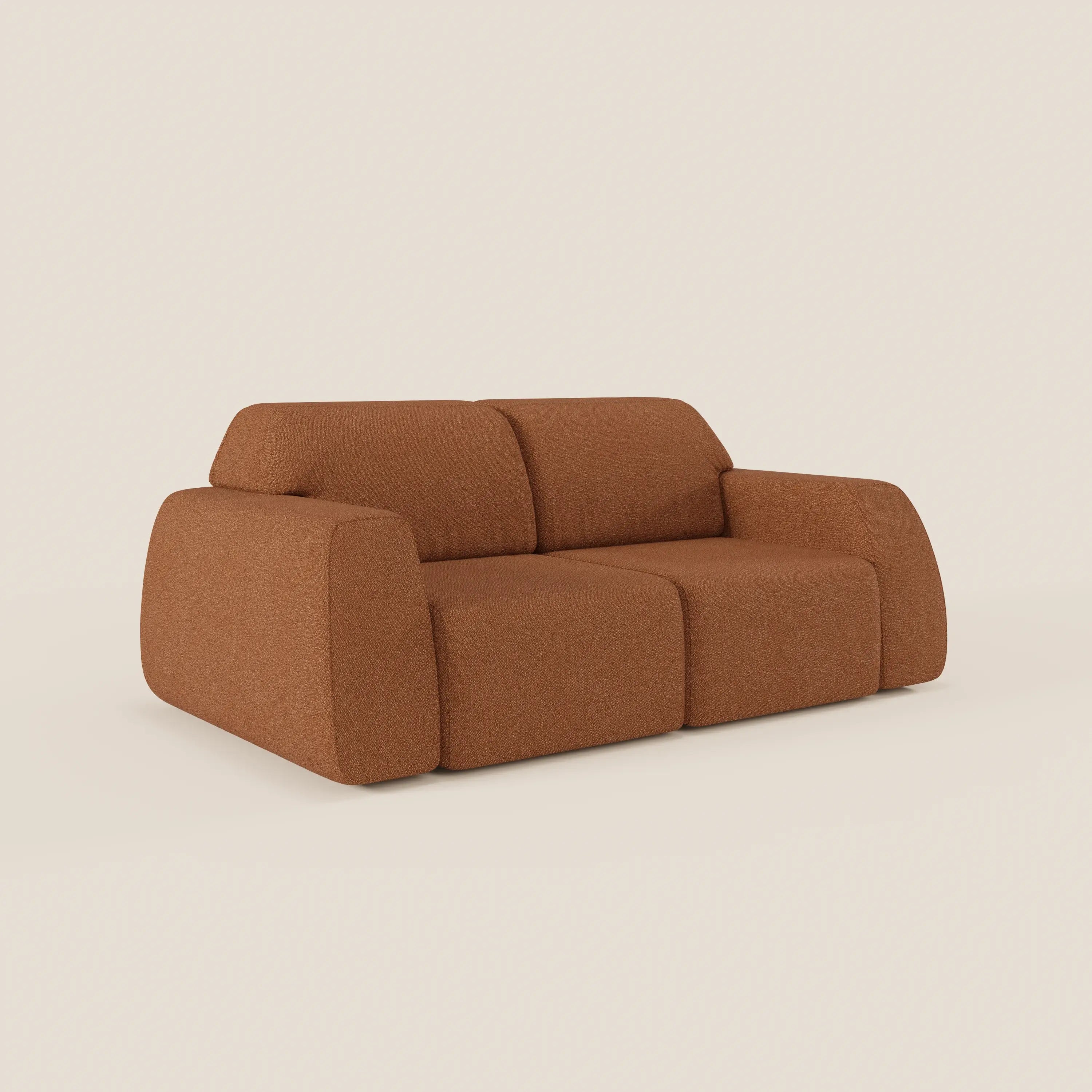 Orbit divano 2 e 3 posti con sedute scorrevoli - completamente sfoderabile in tessuto smacchiabile effetto cotone T33 - divani.store