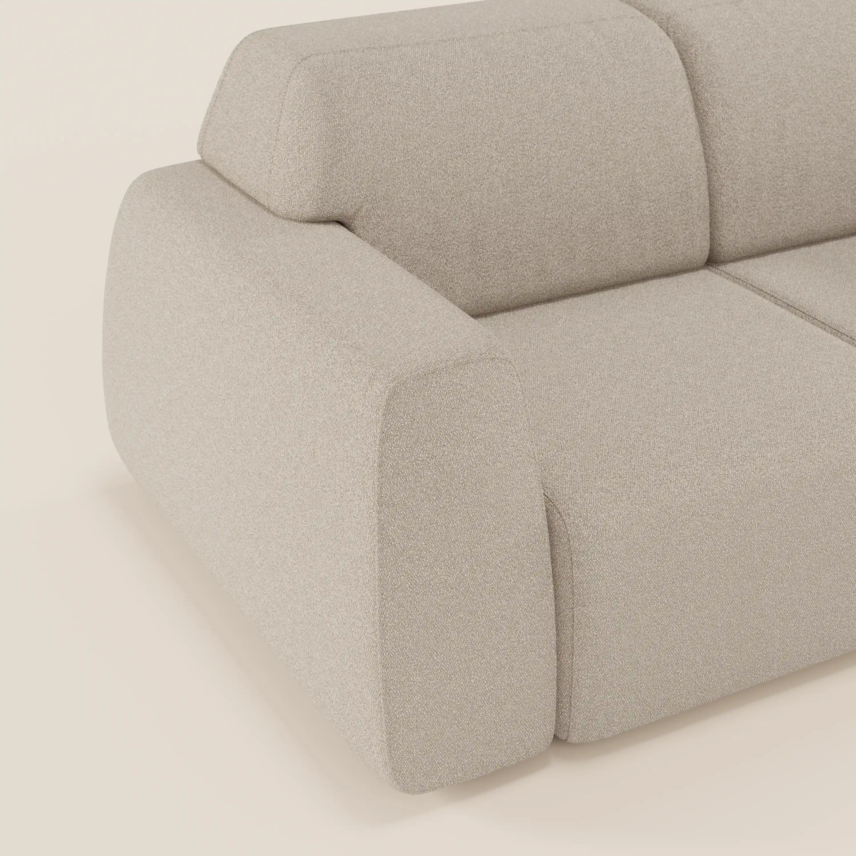 Orbit divano 2 e 3 posti con sedute scorrevoli - completamente sfoderabile in tessuto smacchiabile effetto cotone T33 - divani.store
