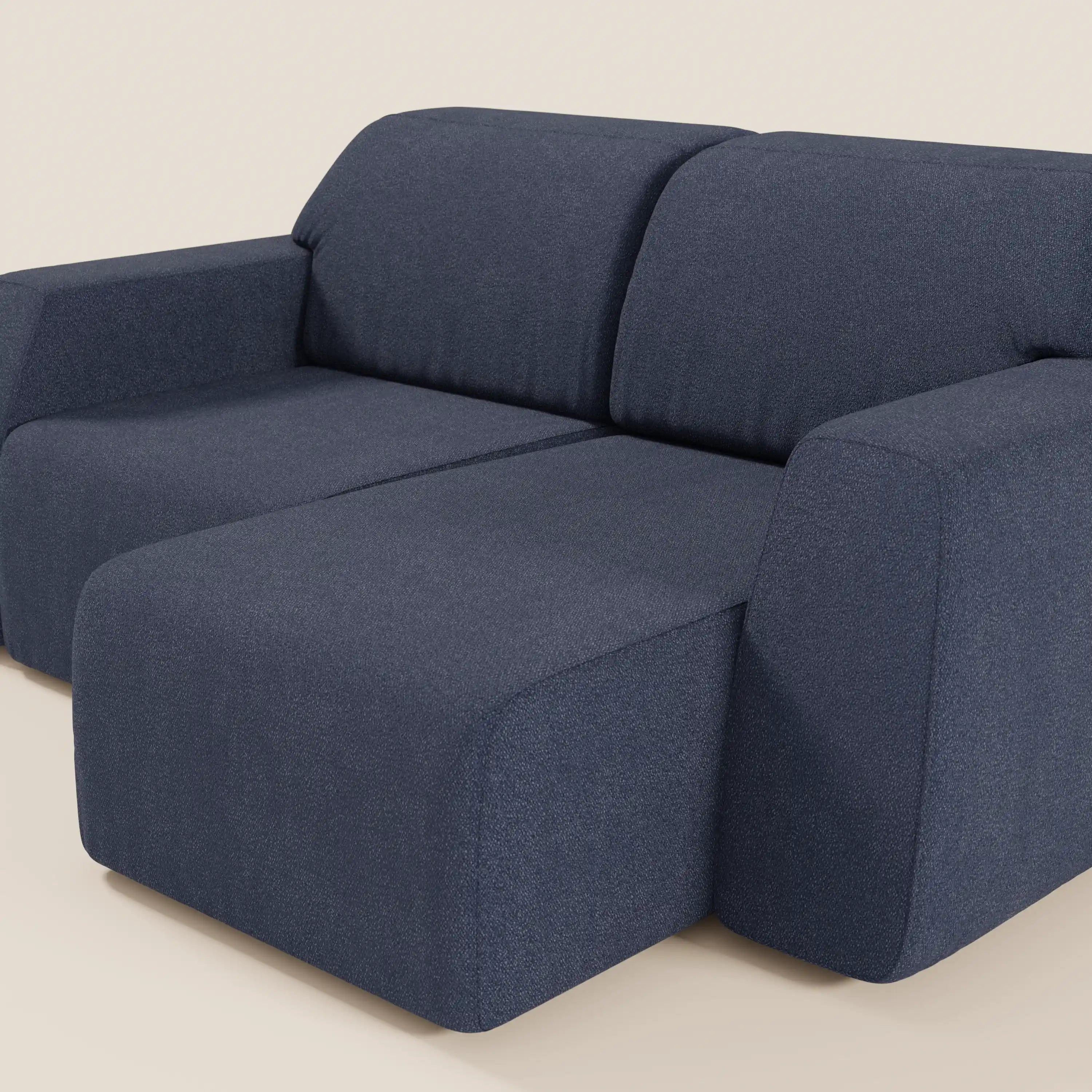 Orbit divano 2 e 3 posti con sedute scorrevoli - completamente sfoderabile in tessuto smacchiabile effetto cotone T33 - divani.store