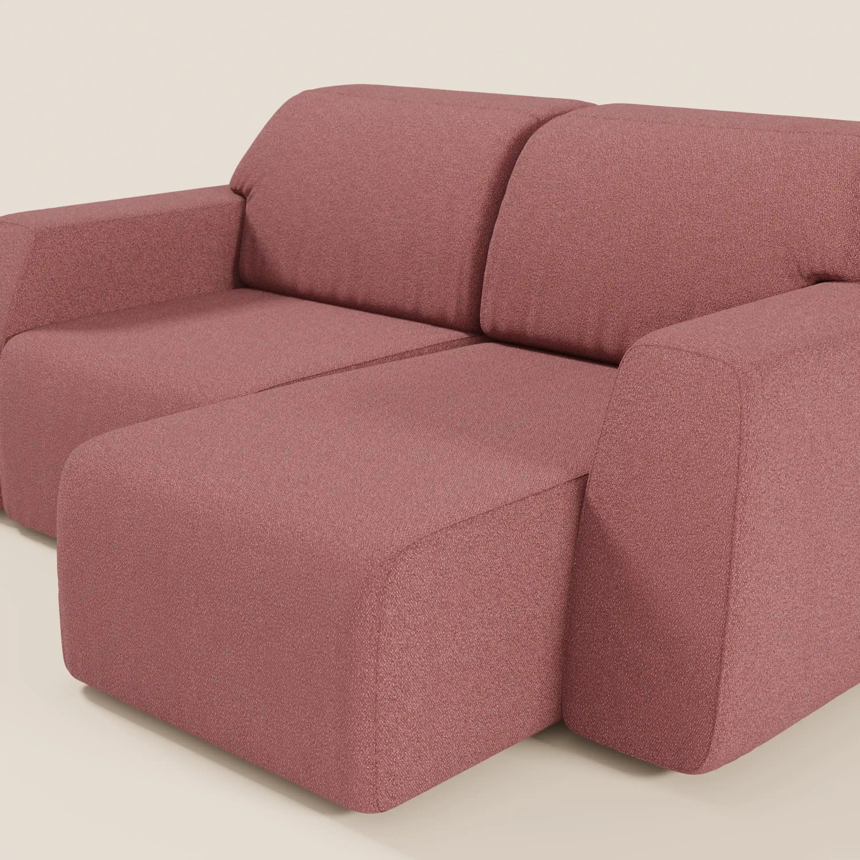 Orbit divano 2 e 3 posti con sedute scorrevoli - completamente sfoderabile in tessuto smacchiabile effetto cotone T33 - divani.store