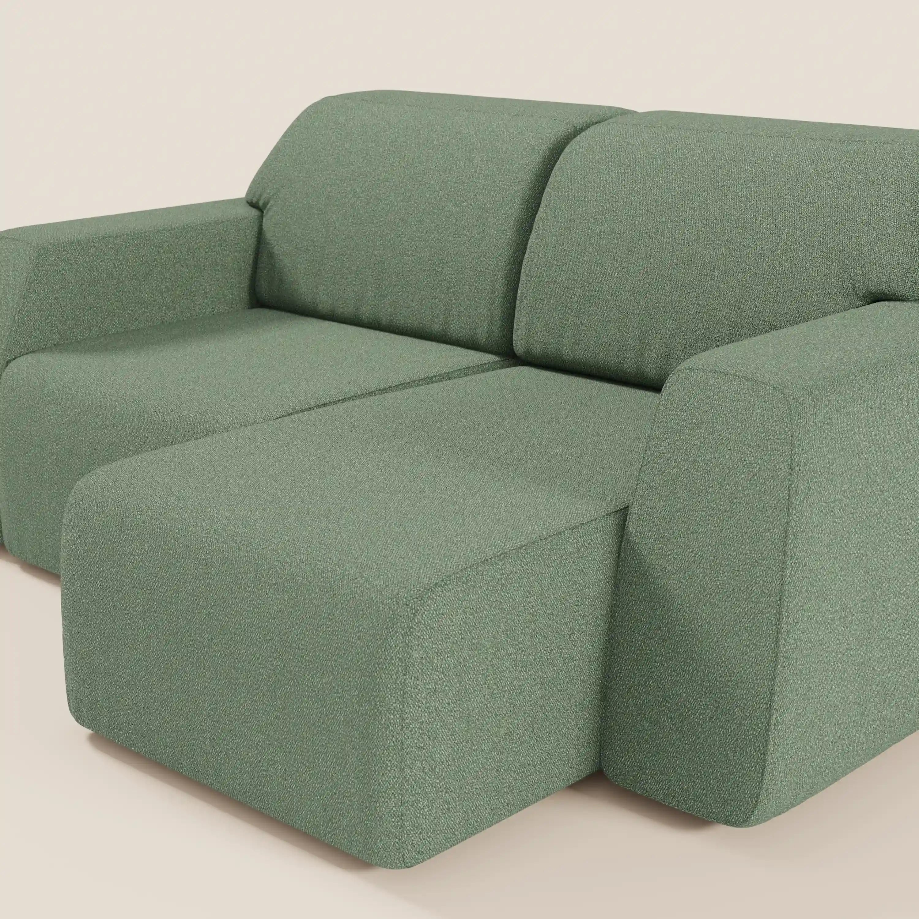 Orbit divano 2 e 3 posti con sedute scorrevoli - completamente sfoderabile in tessuto smacchiabile effetto cotone T33 - divani.store