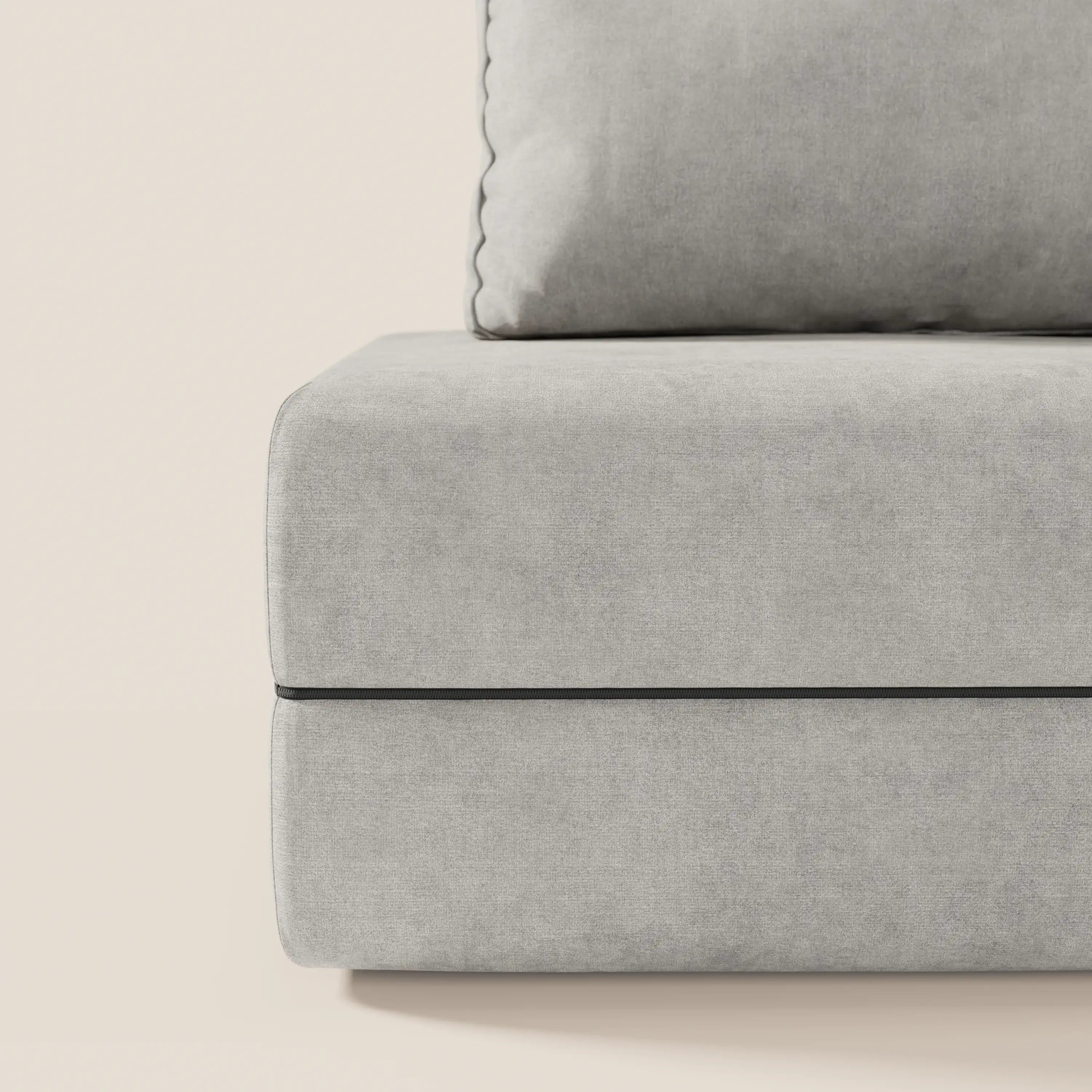 Rift poltrona letto con materasso alto 22 cm e memory foam - schienale mobile e tessuto smacchiabile T31 - divani.store