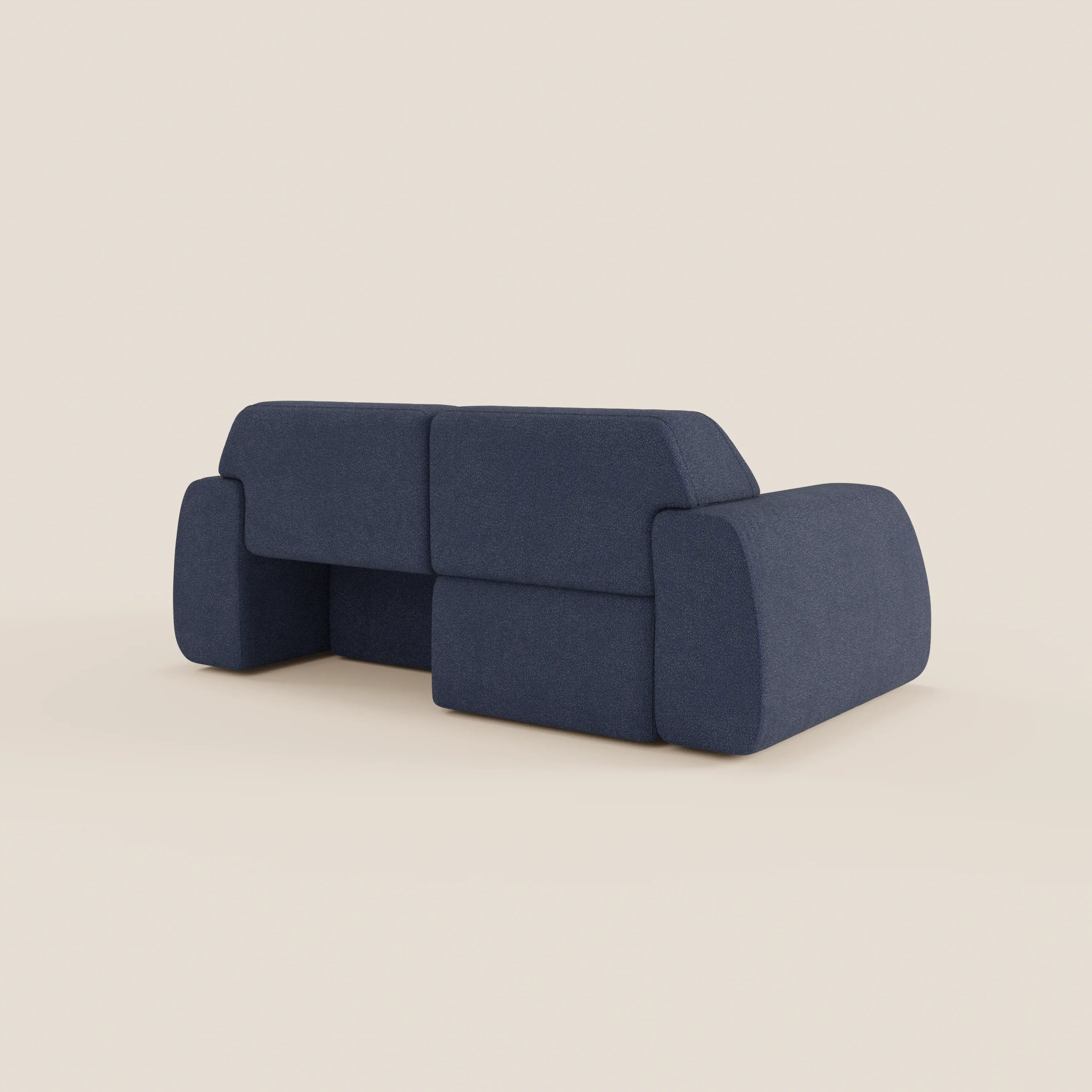 Orbit divano 2 e 3 posti con sedute scorrevoli - completamente sfoderabile in tessuto smacchiabile effetto cotone T33 - divani.store