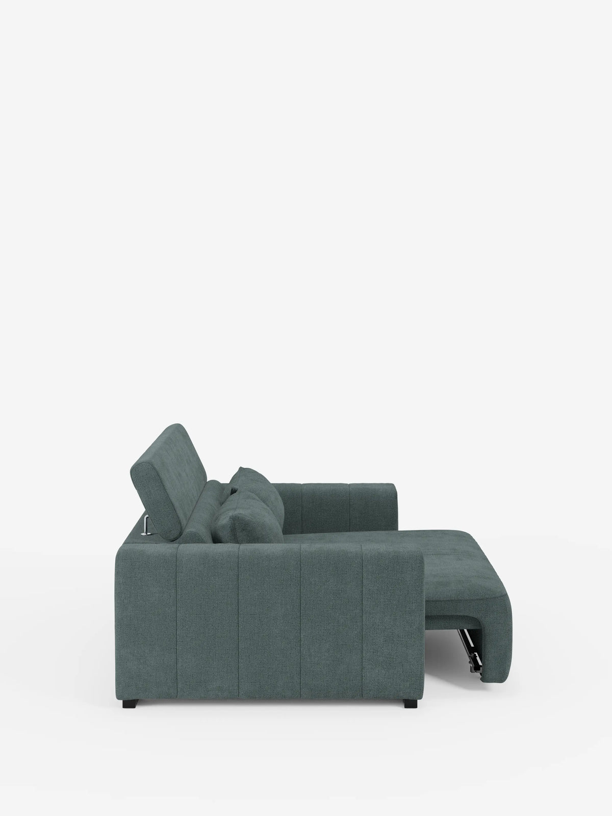 Doric divano 3 posti con sedute allungabili tramite relax elettrico - poggiatesta reclinabile in tessuto smacchiabile T23