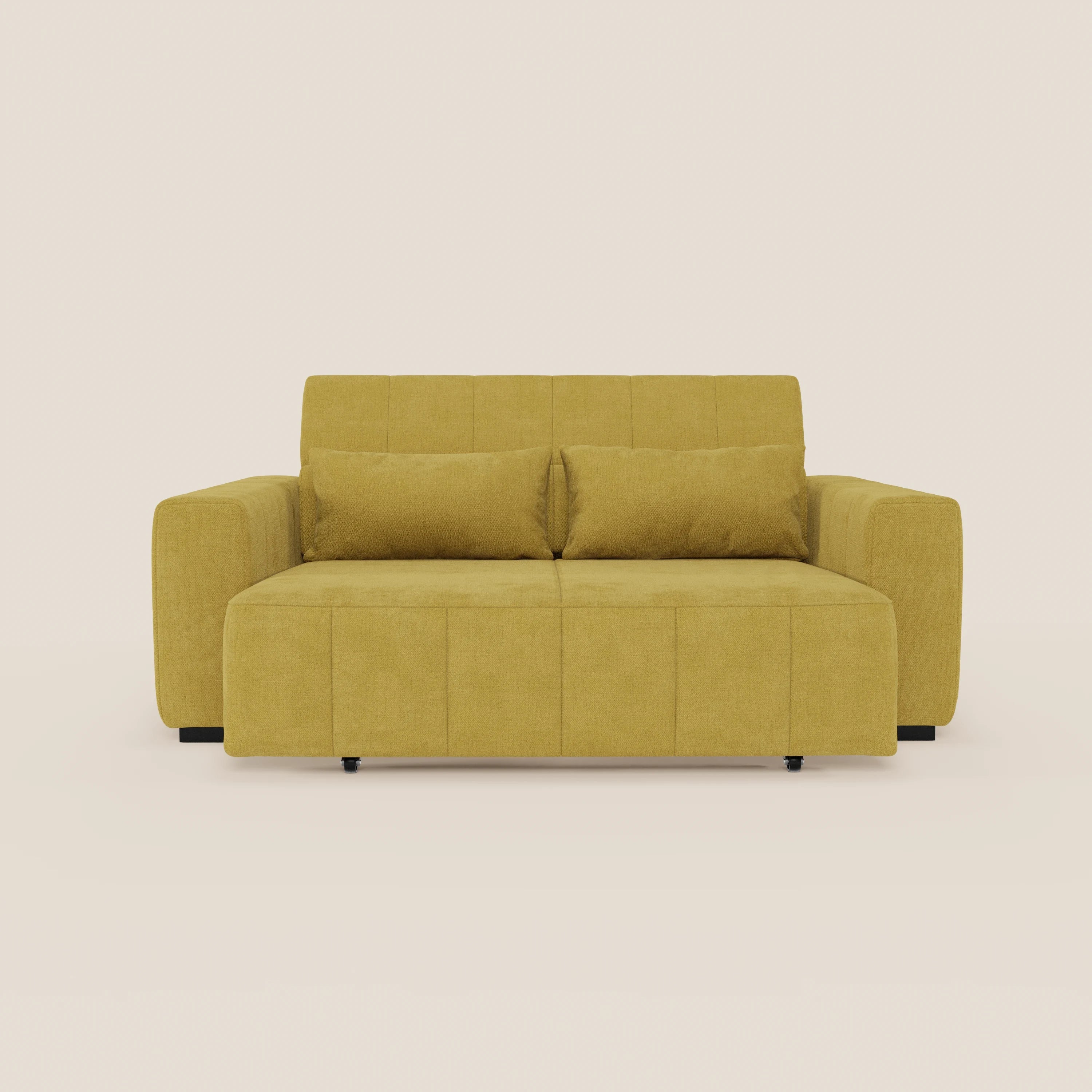 Doric divano 3 posti con sedute allungabili tramite relax elettrico - poggiatesta reclinabile in tessuto smacchiabile T23 - divani.store