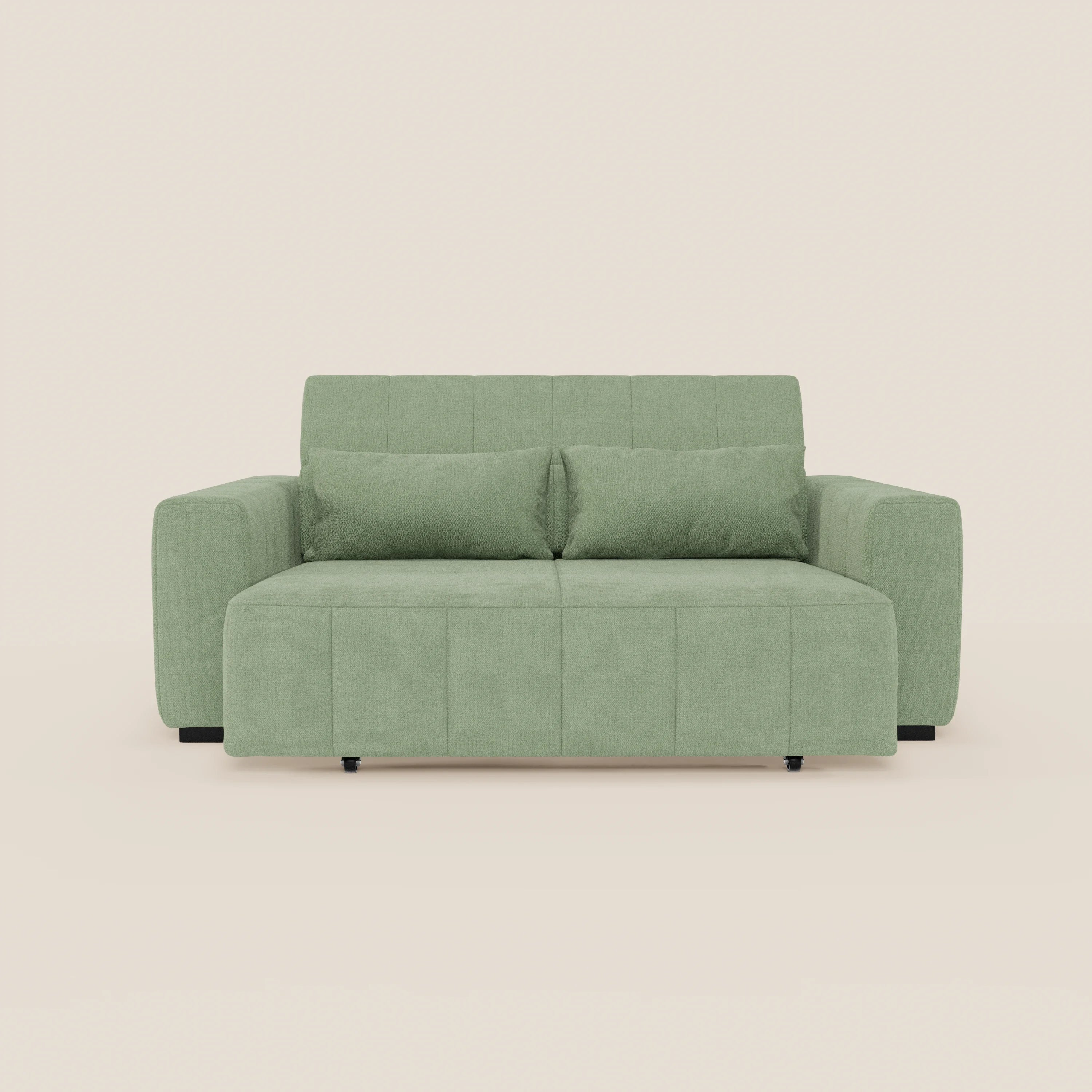 Doric divano 3 posti con sedute allungabili tramite relax elettrico - poggiatesta reclinabile in tessuto smacchiabile T23 - divani.store