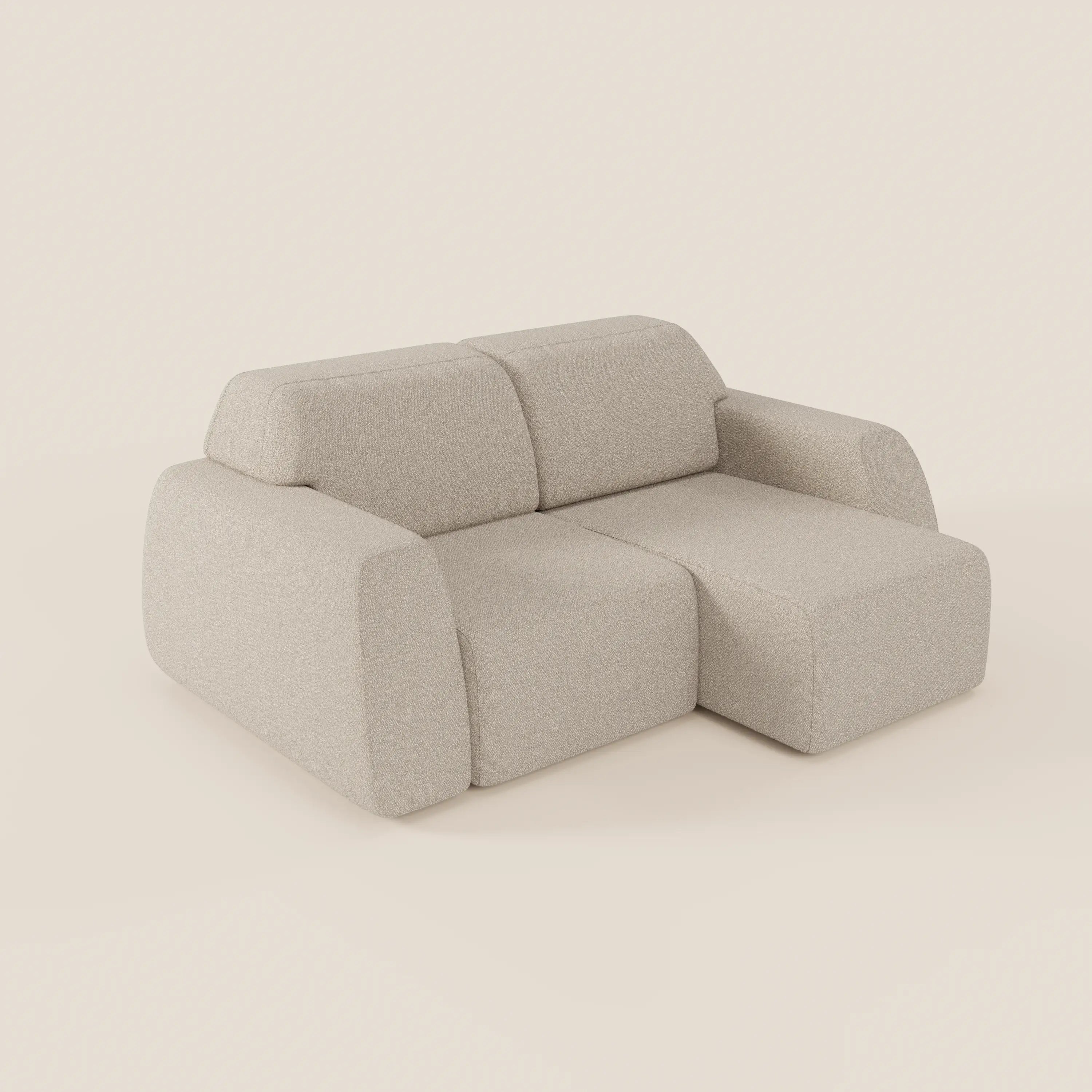 Orbit divano 2 e 3 posti con sedute scorrevoli - completamente sfoderabile in tessuto smacchiabile effetto cotone T33 - divani.store