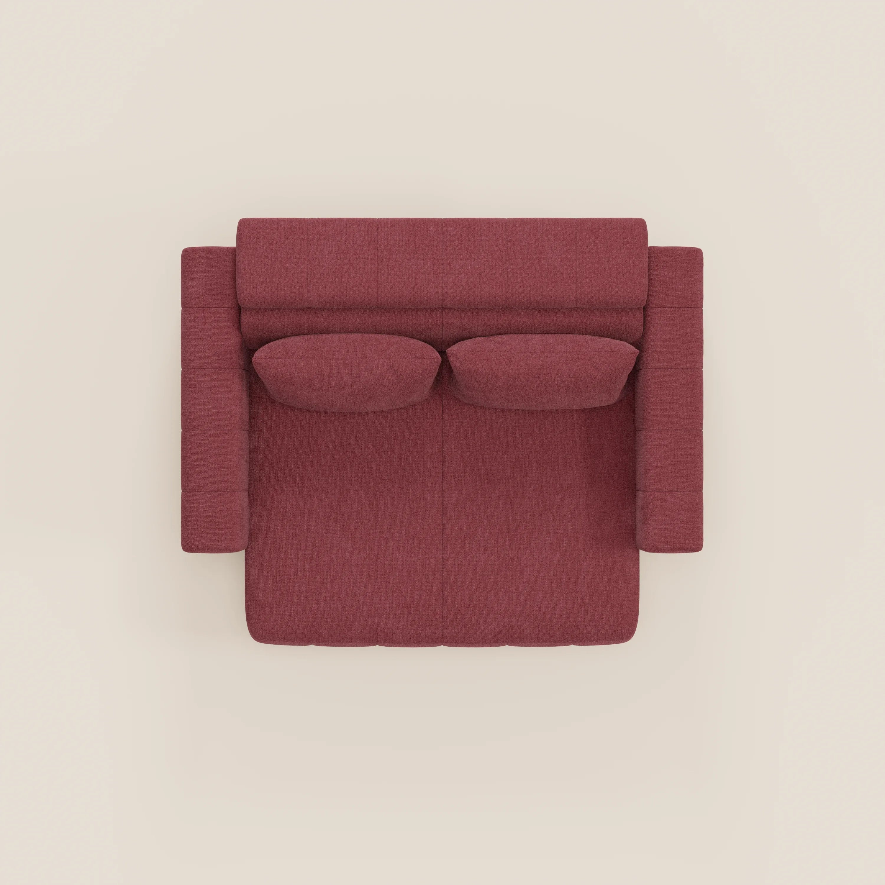Doric divano 3 posti con sedute allungabili tramite relax elettrico - poggiatesta reclinabile in tessuto smacchiabile T23 - divani.store