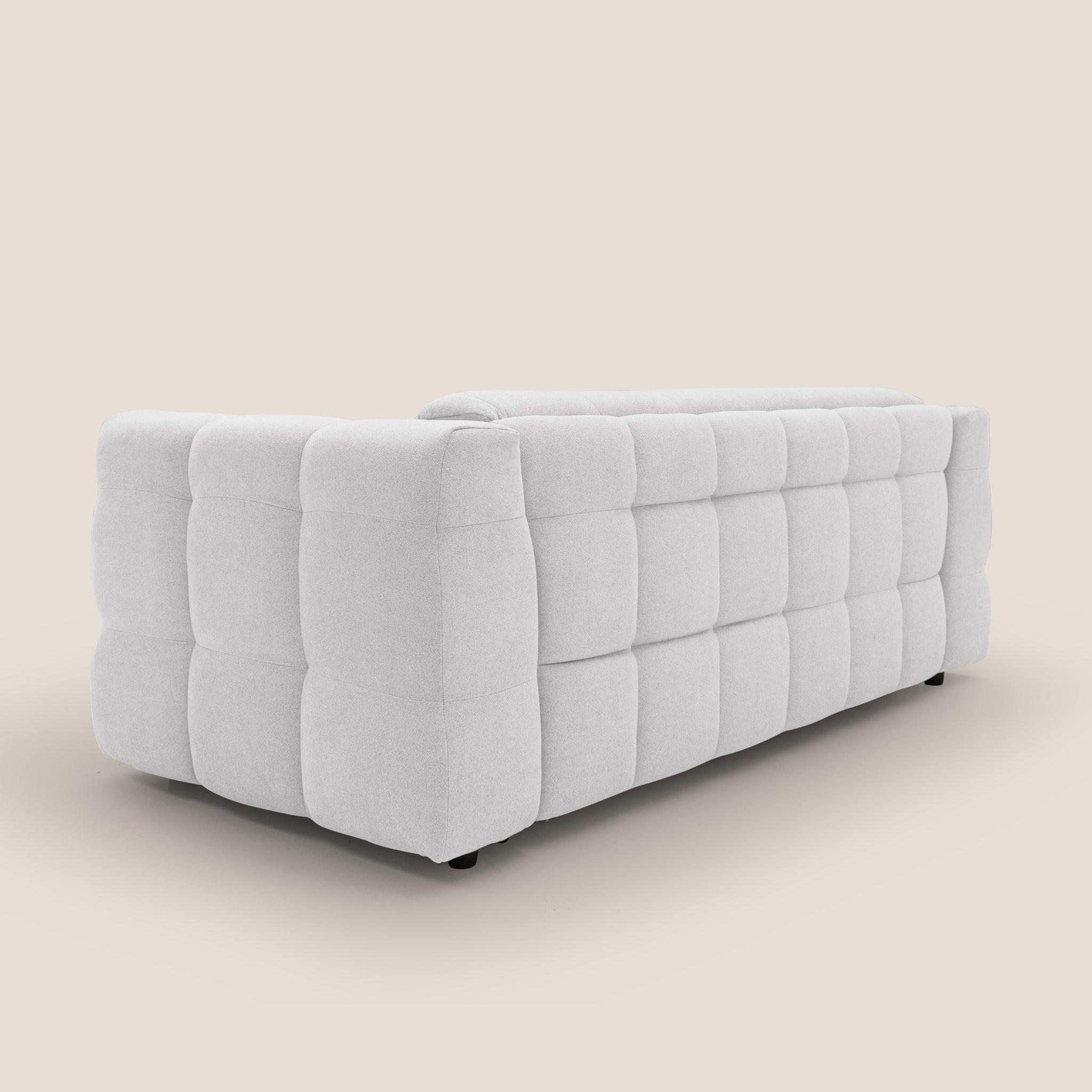 Tender Divano letto matrimoniale dal design innovativo in tessuto bouclet impermeabile T07