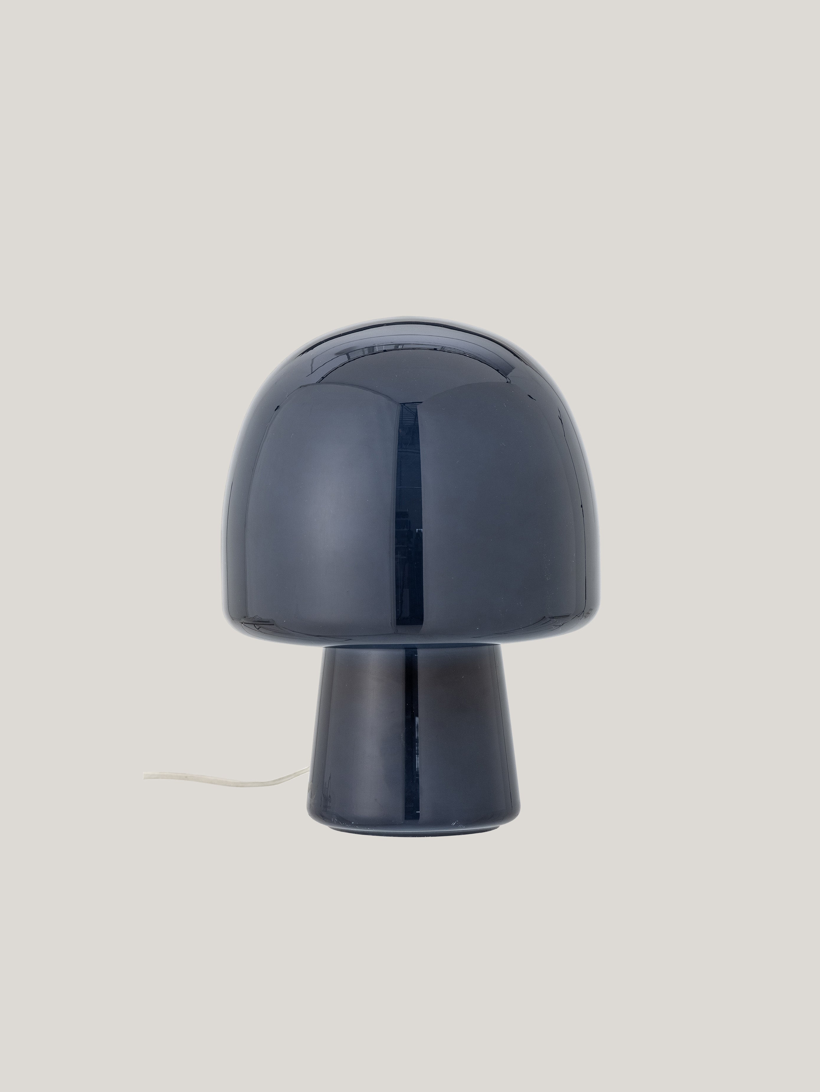 Paddy lampada da tavolo in vetro blu - divani.store
